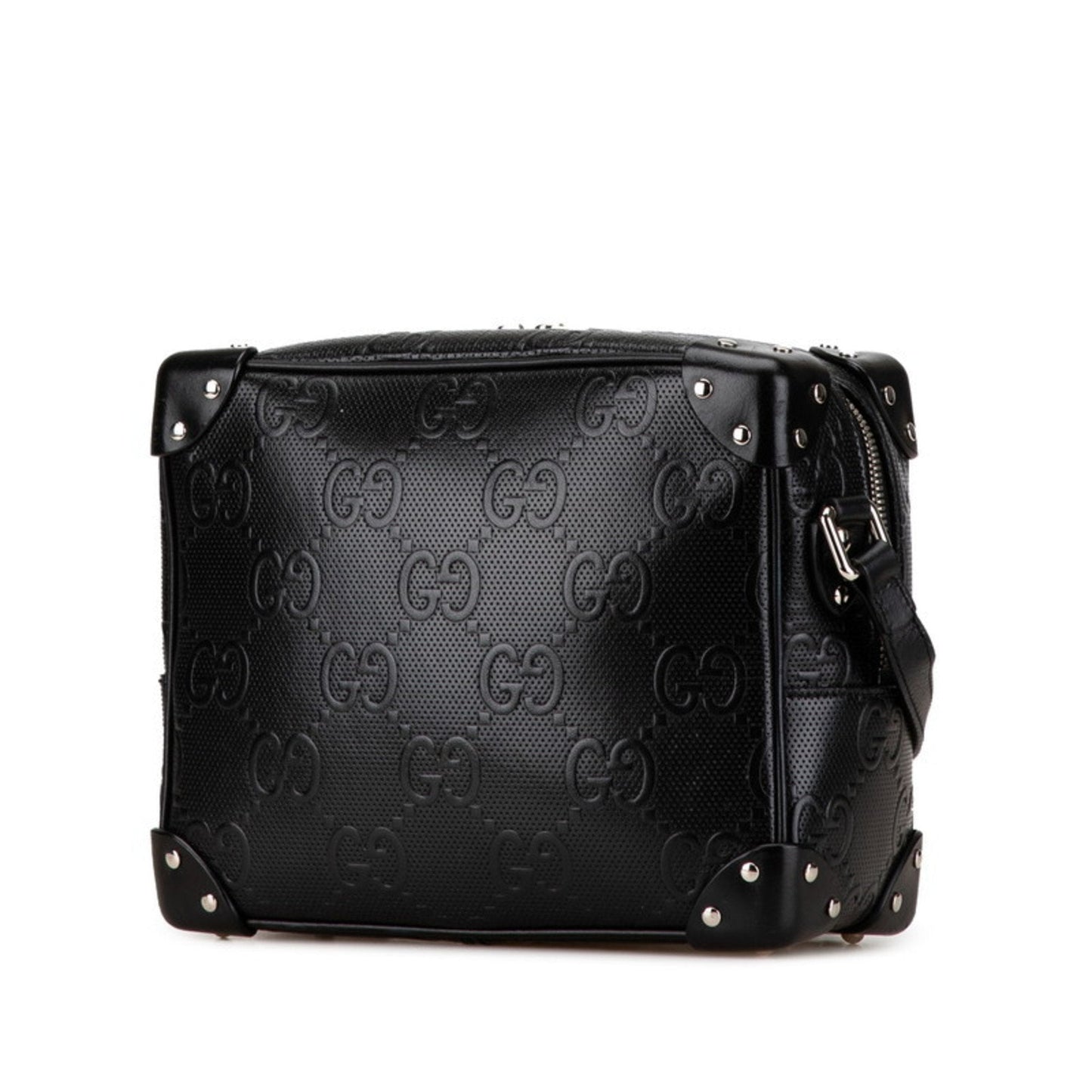 Gucci Black Leather Shoulder Bag ()