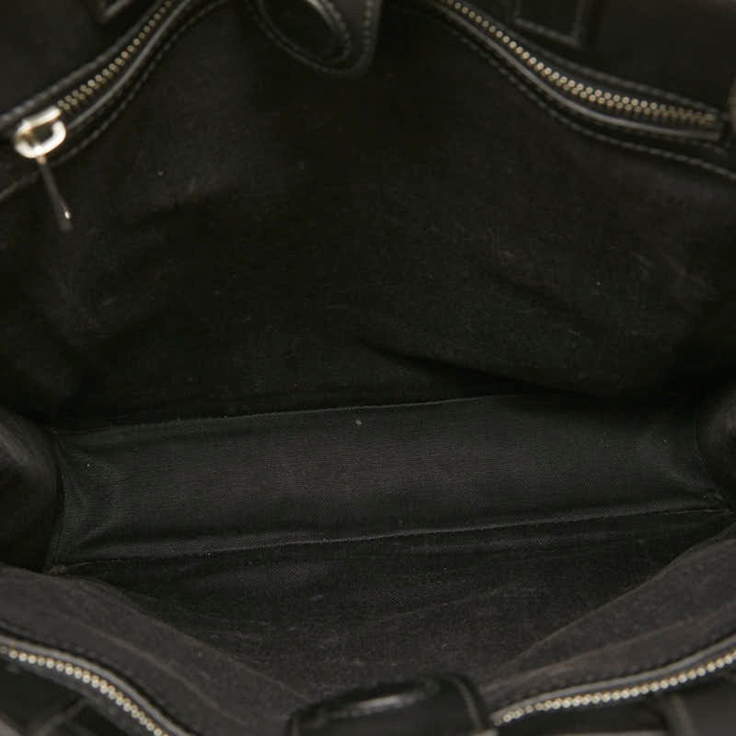 Gucci Black Gray Pvc Leather Handbag Tote Bag ()