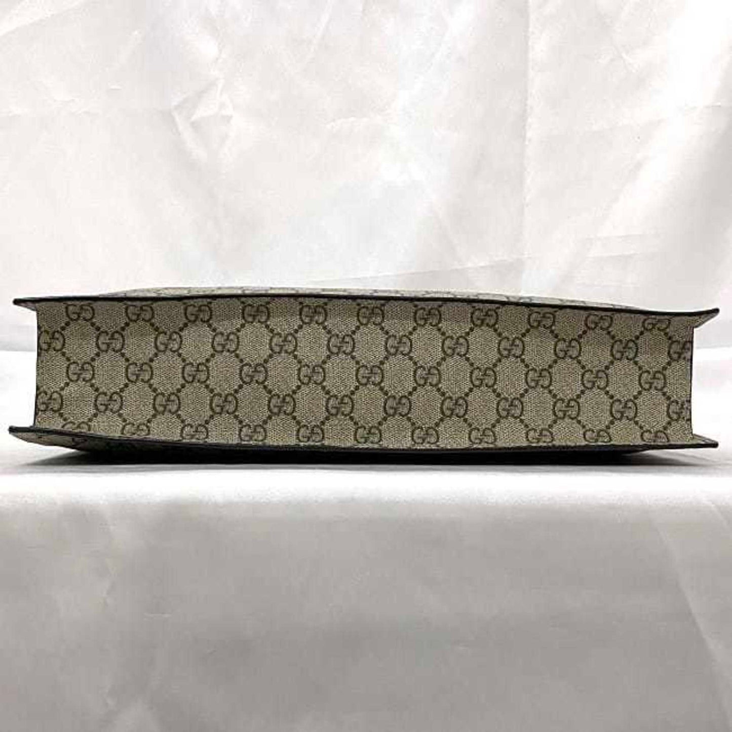 Gucci Beige Black Gg Supreme Tote Bag ()