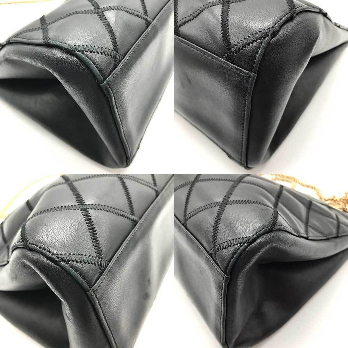 Chanel Black Leather Tote Bag ()