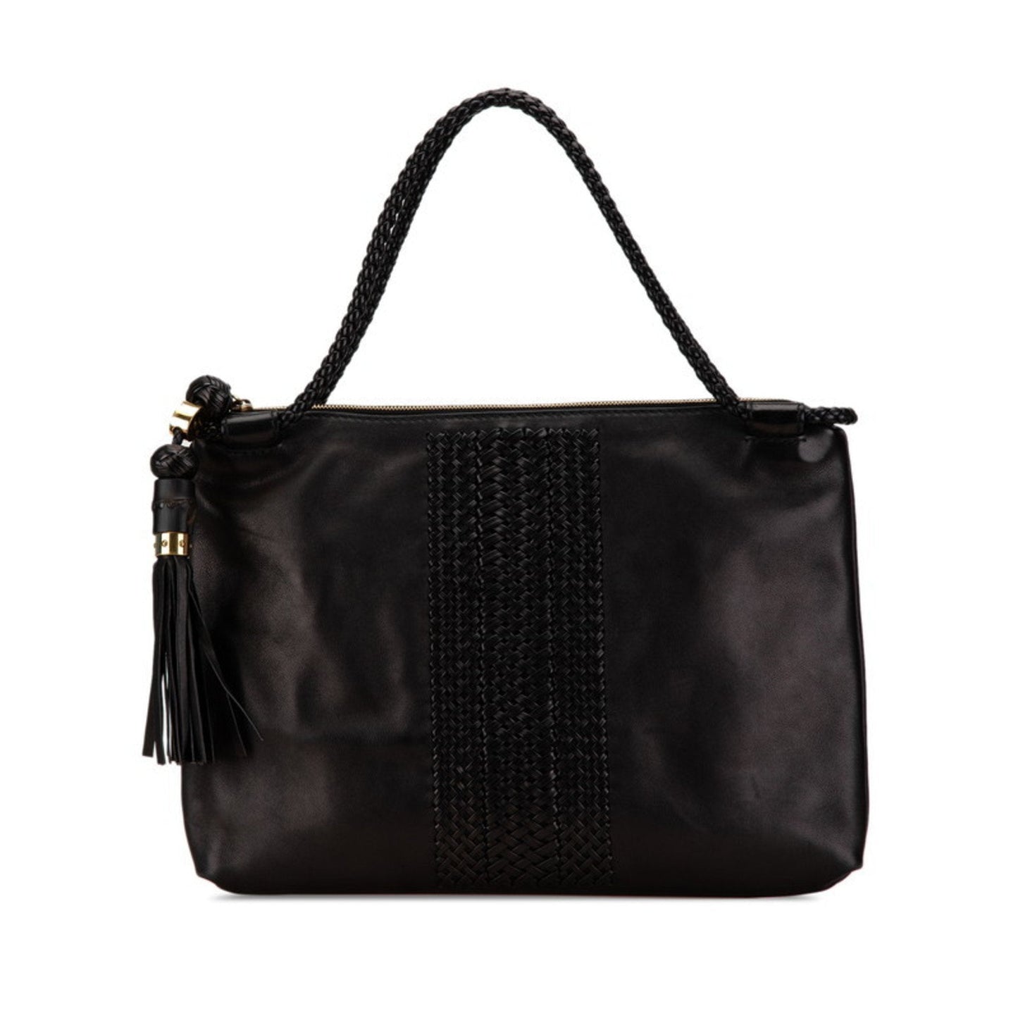 Gucci Black Leather Tote Bag ()