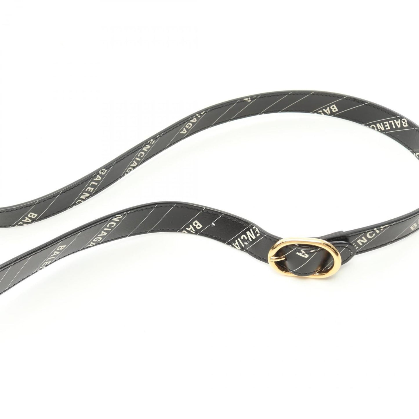 Gucci Black White Leather Shoulder Bag ()