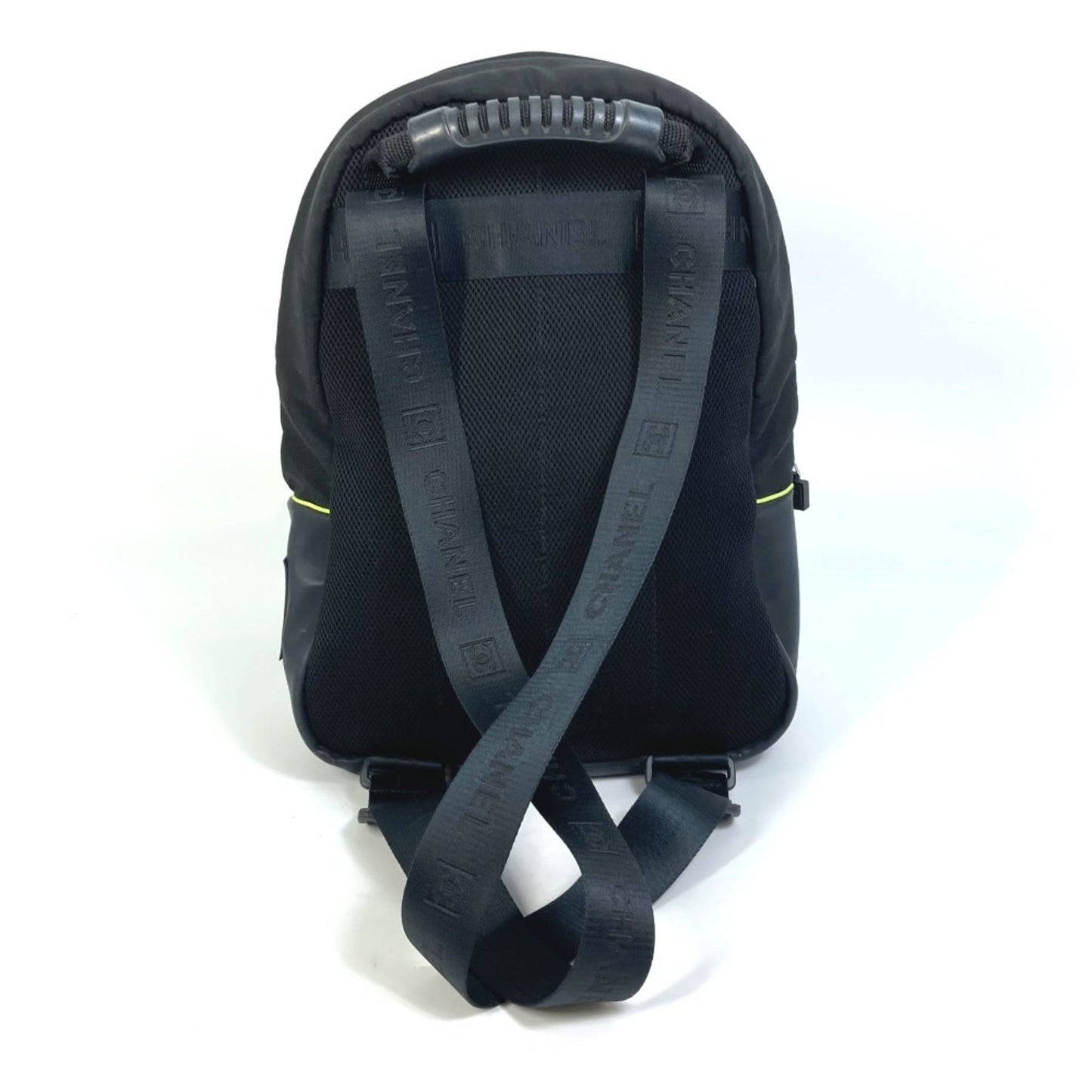 Chanel Black Cloth Backpack ()