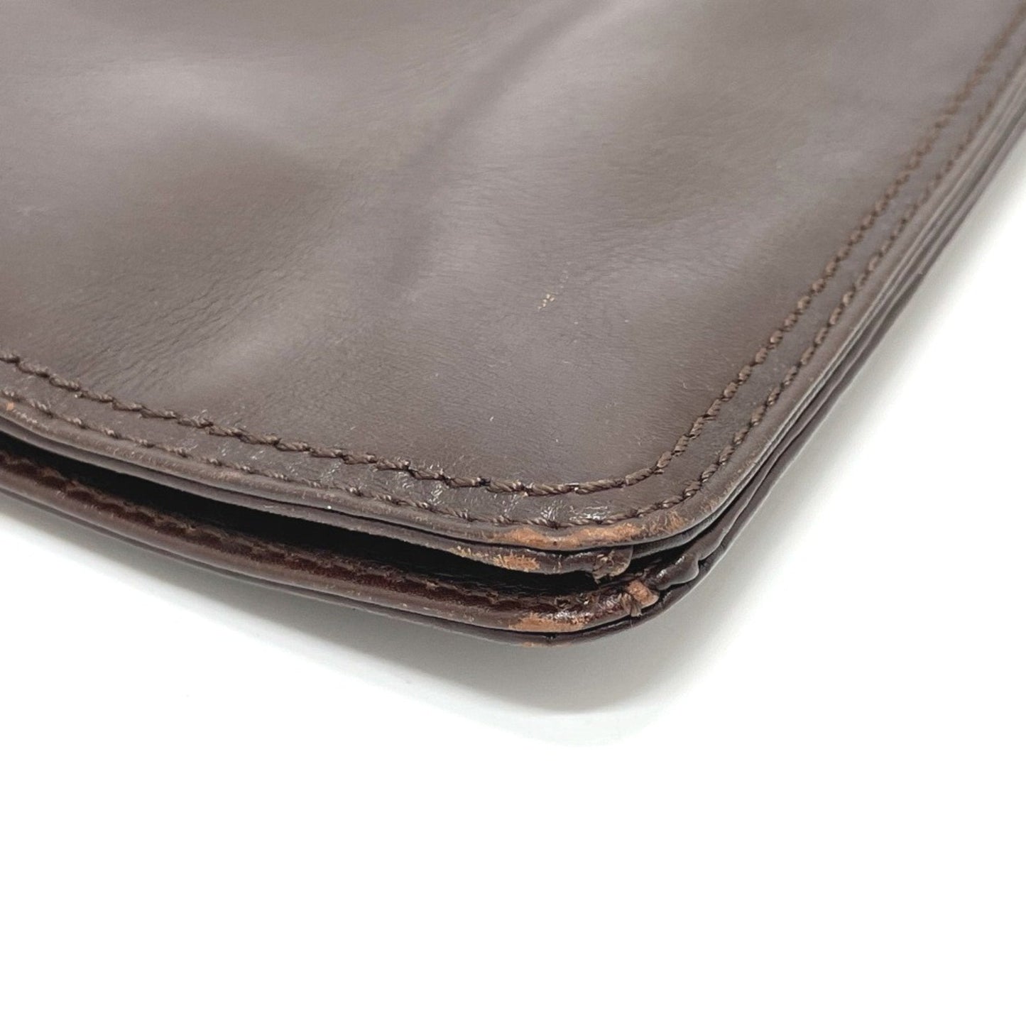 Chanel Brown Leather Shoulder Bag ()