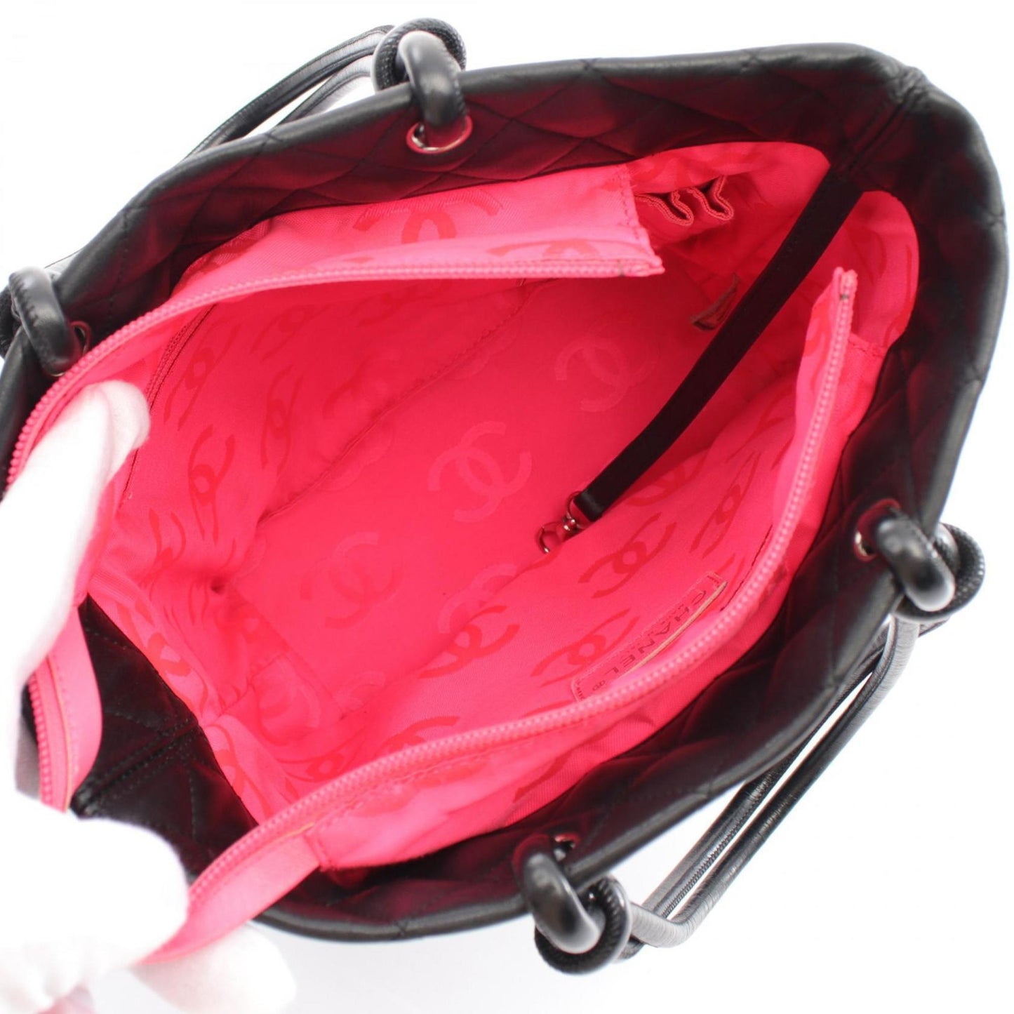 Chanel Black Leather Tote Bag ()