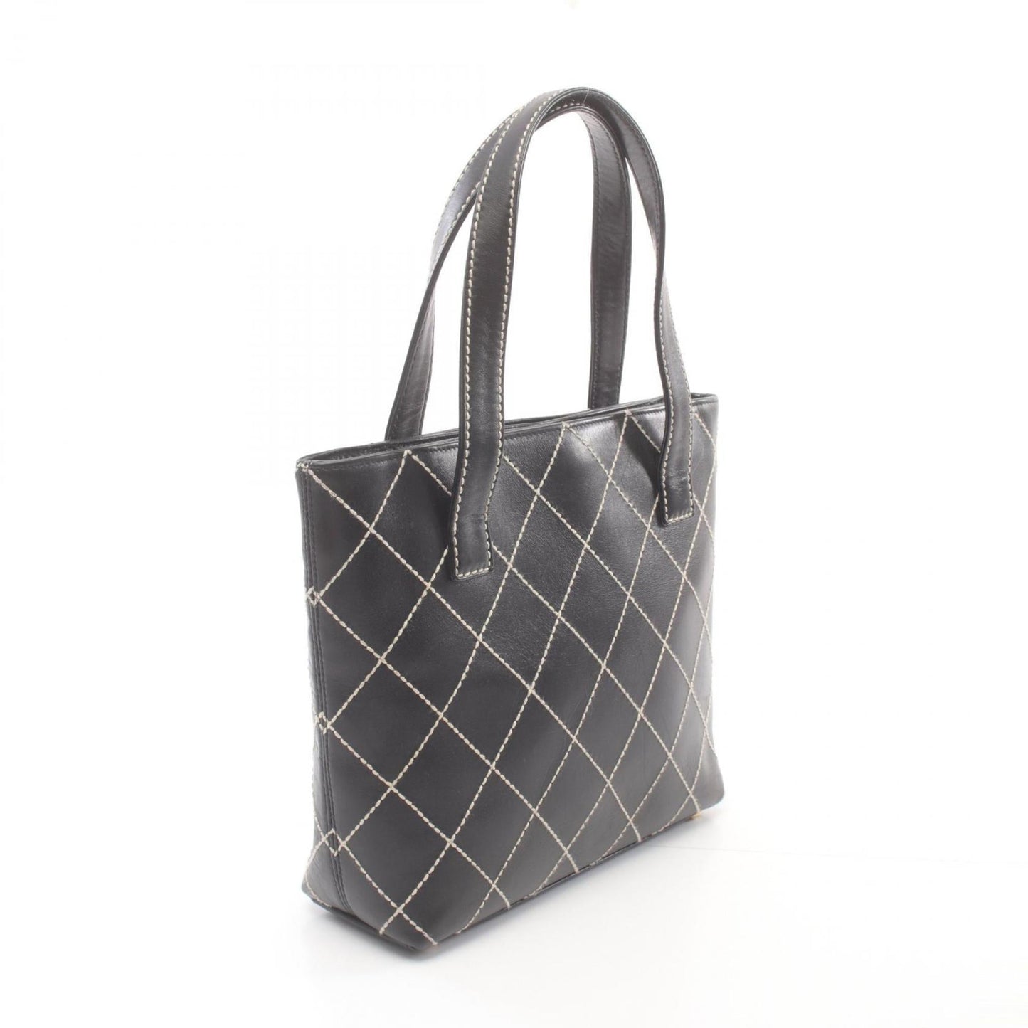 Chanel Black Leather Tote Bag ()