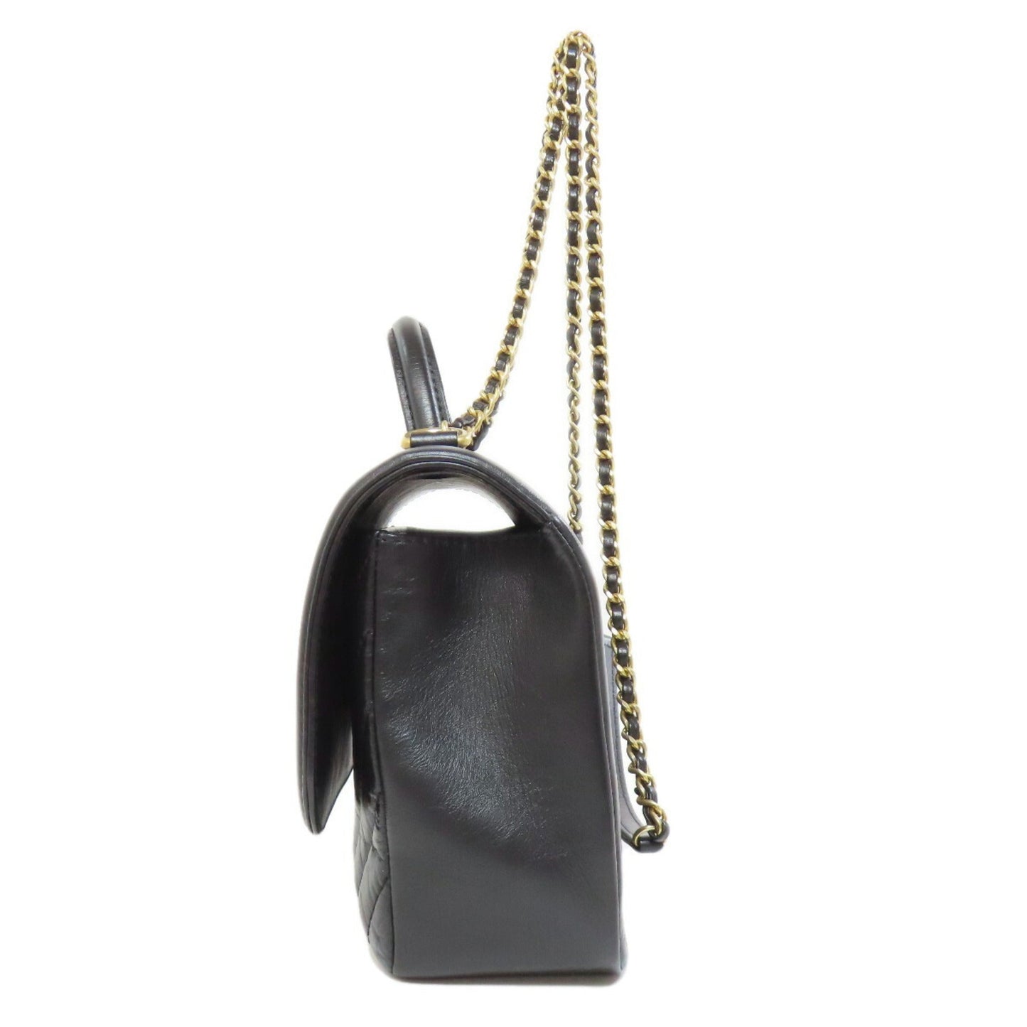 Chanel Black Leather Handbag ()