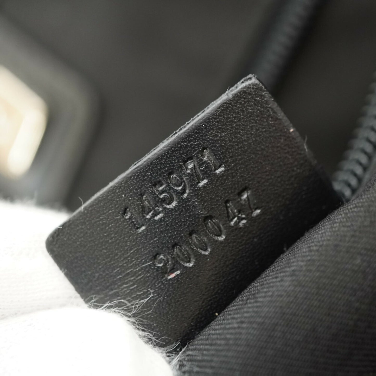 Gucci Gg Canvas Black Gg Canvas Leather Tote Bag ()