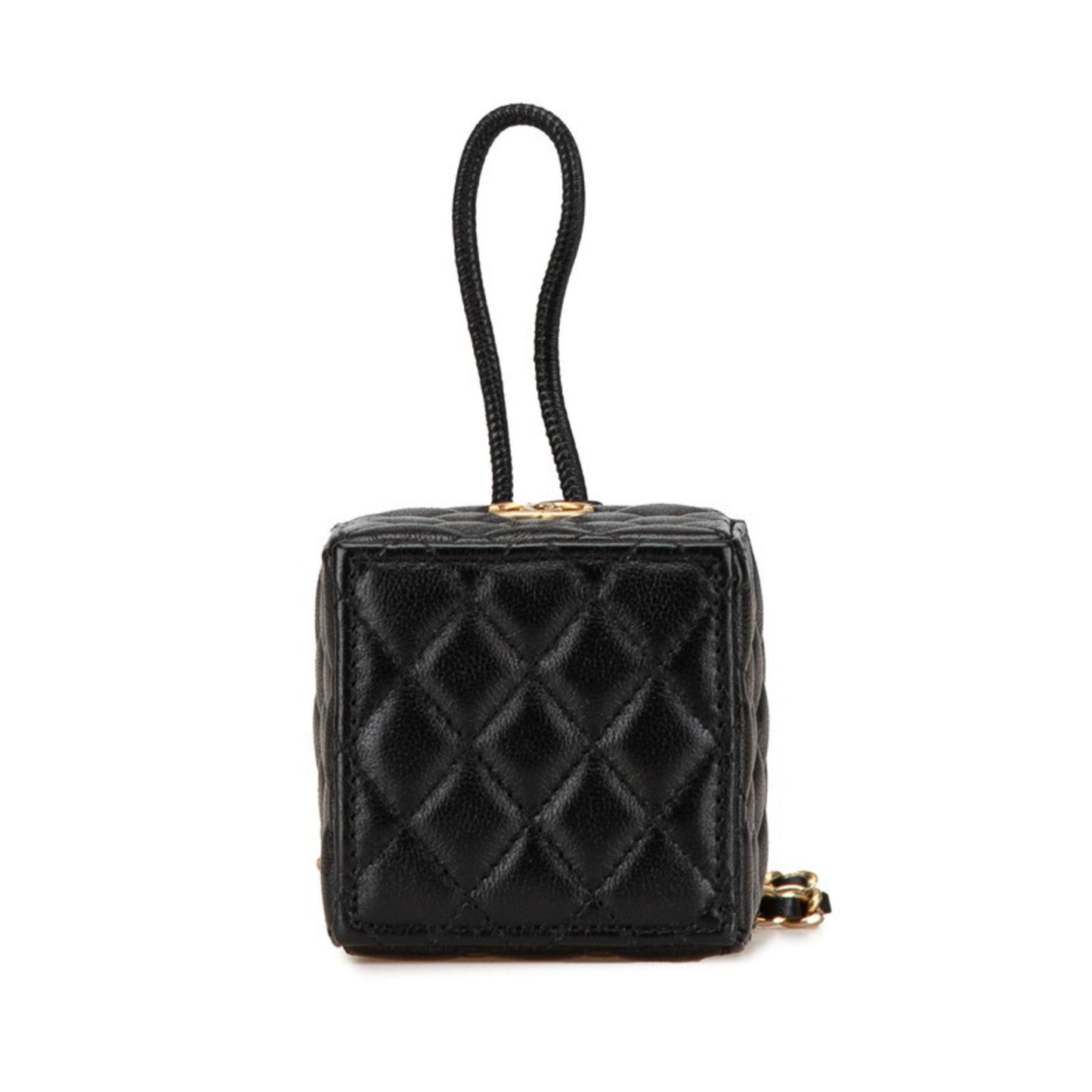 Chanel Black Leather Shoulder Bag ()
