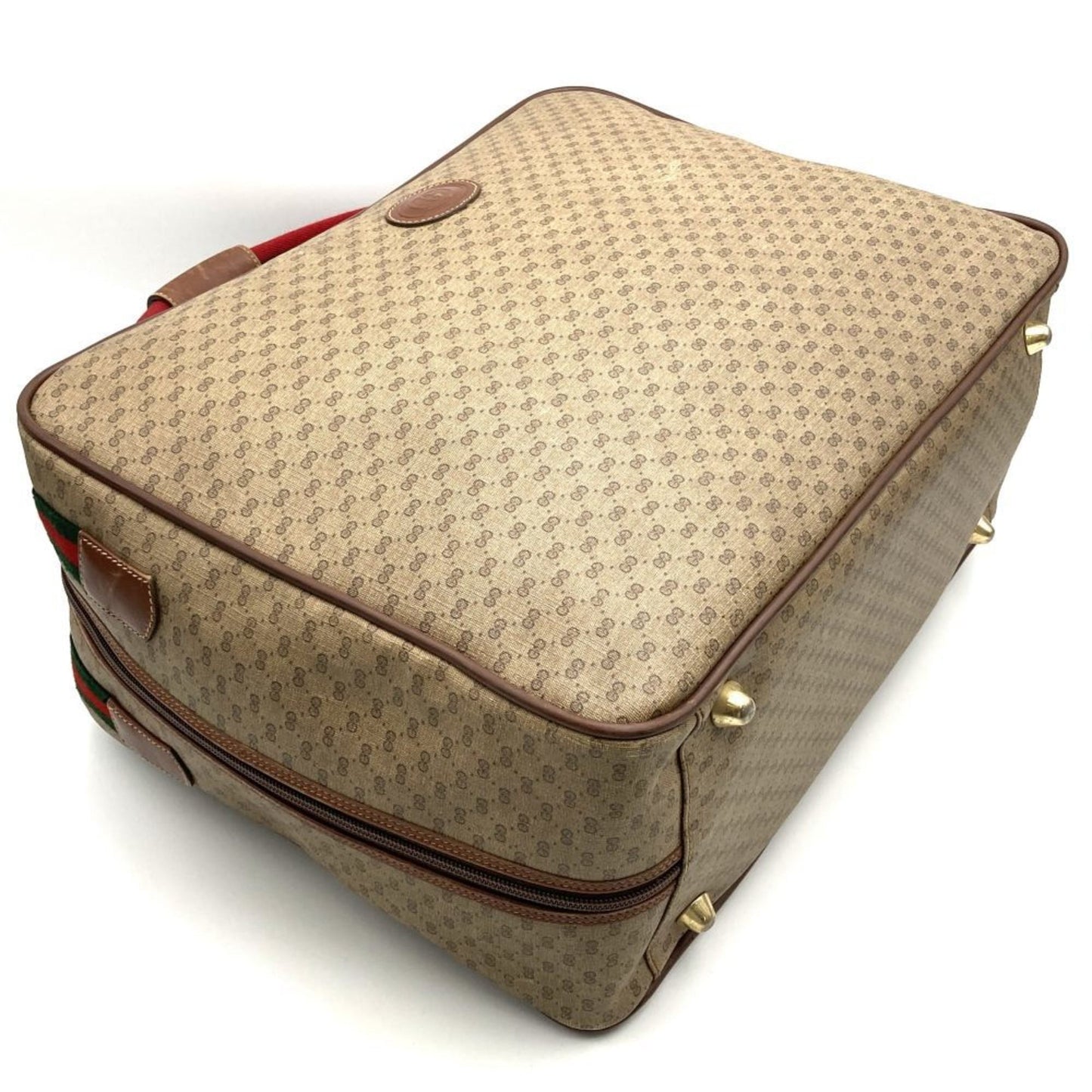 Gucci Brown Gg Supreme Boston Bag ()