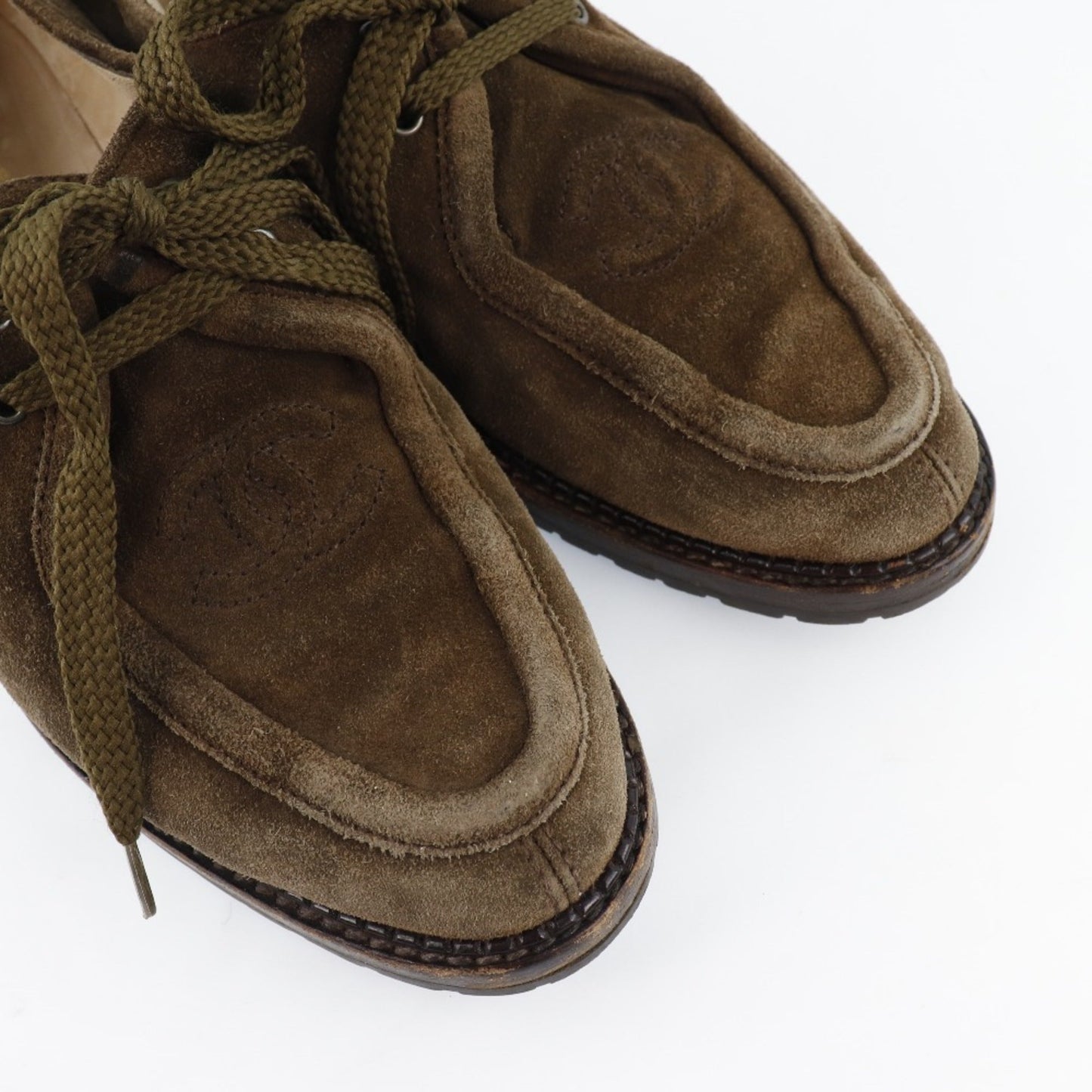 Chanel Brown Moccasins ()