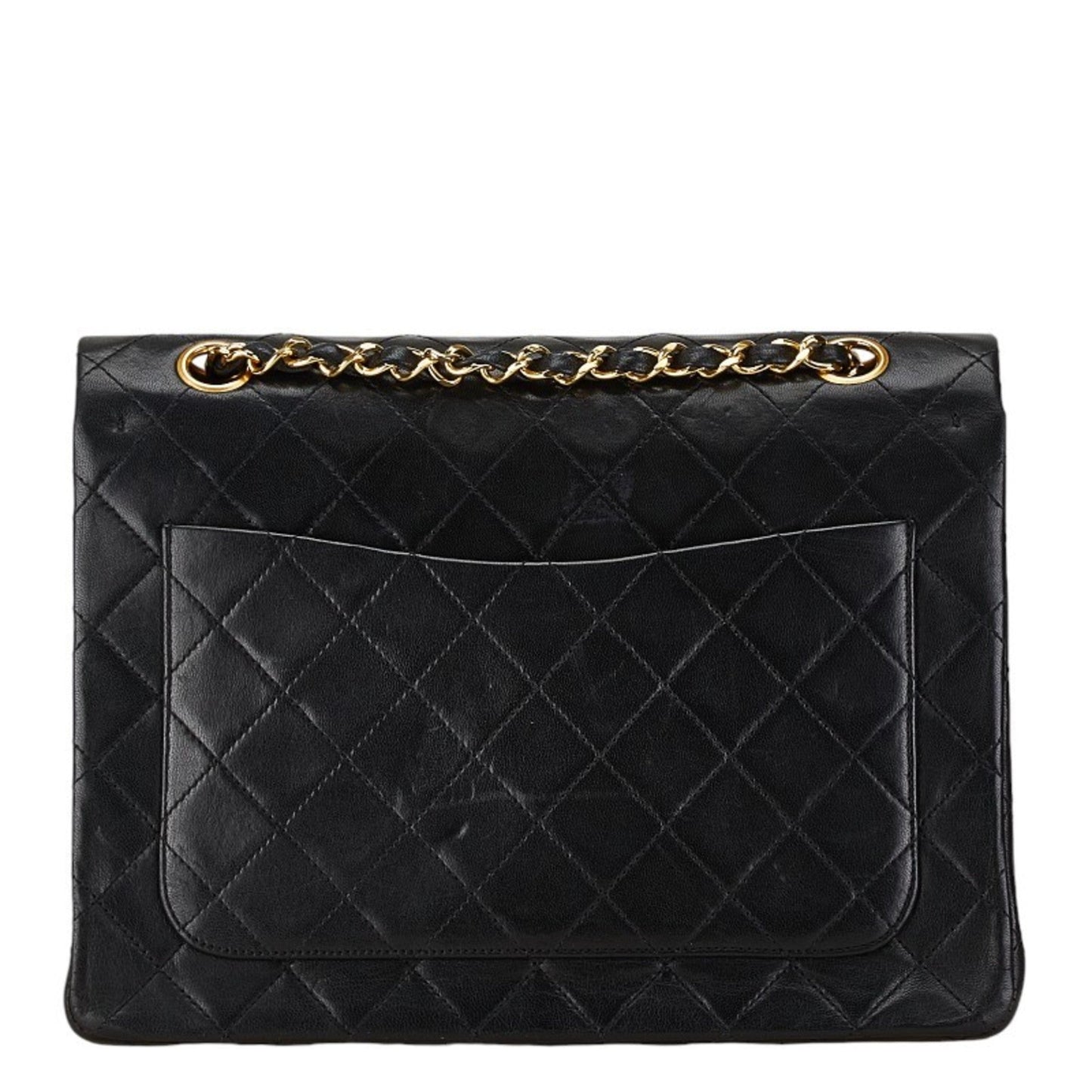 Chanel Black Handbag Shoulder Bag ()