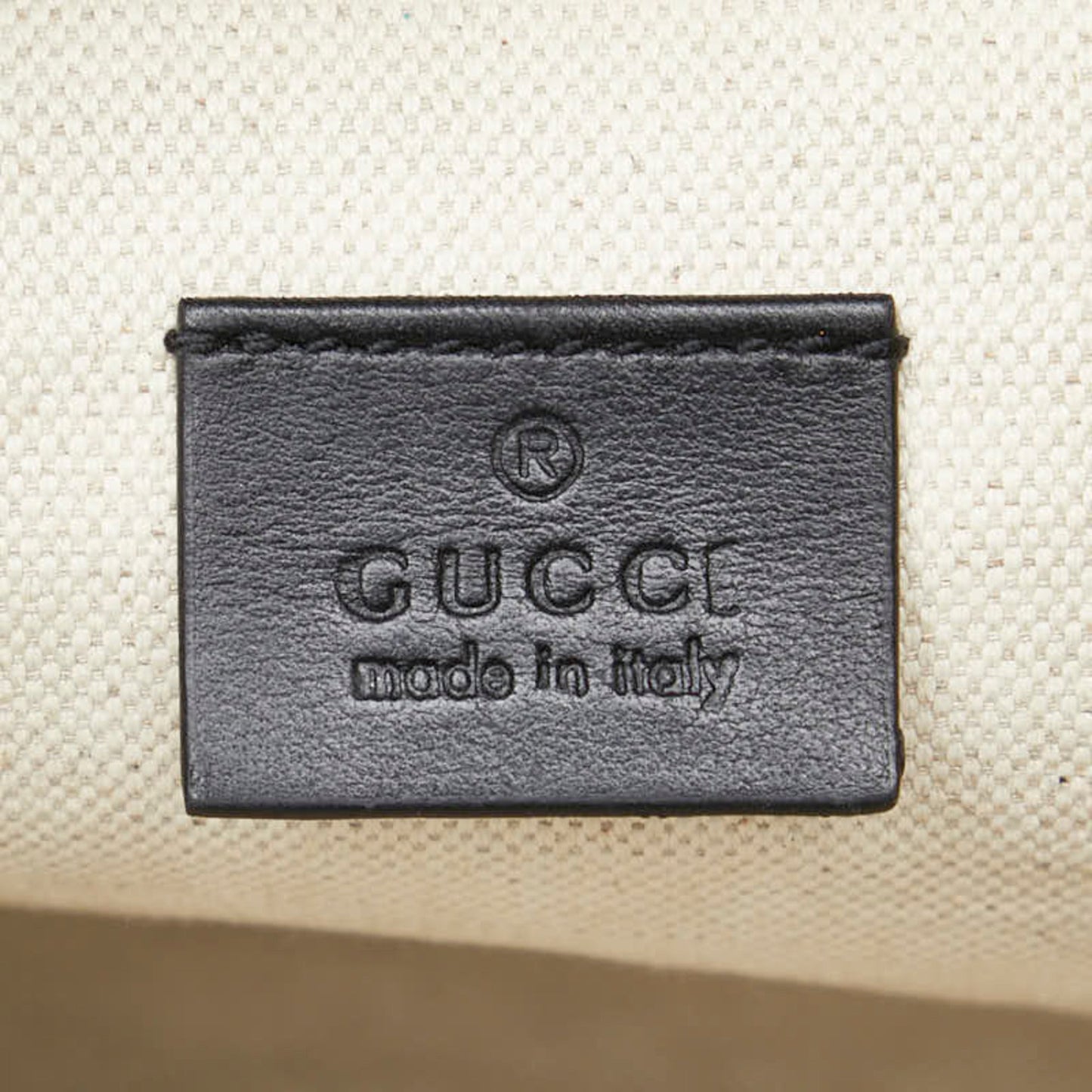 Gucci Black Leather Fanny Pack Sling Bag ()