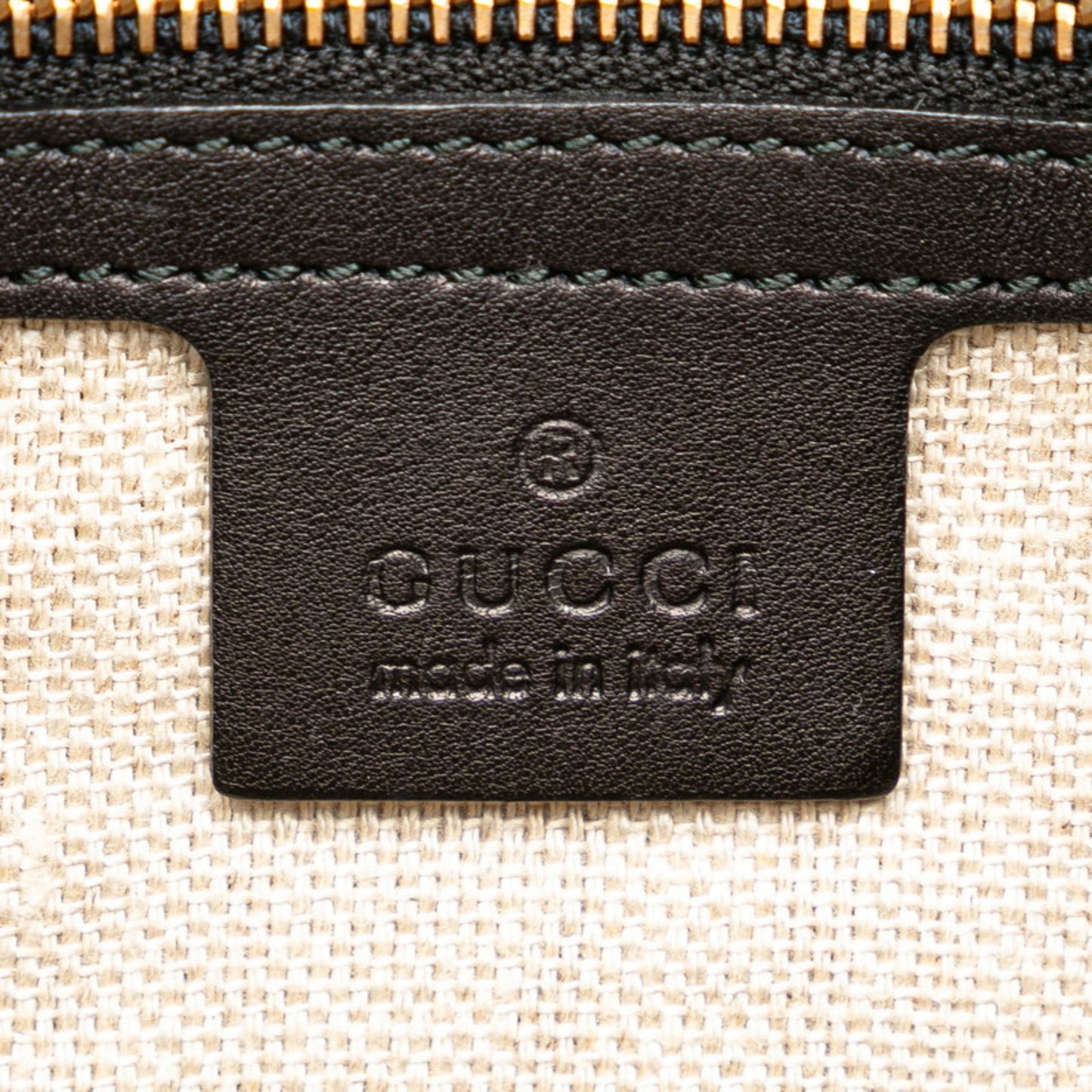 Gucci Black Leather Tote Bag ()