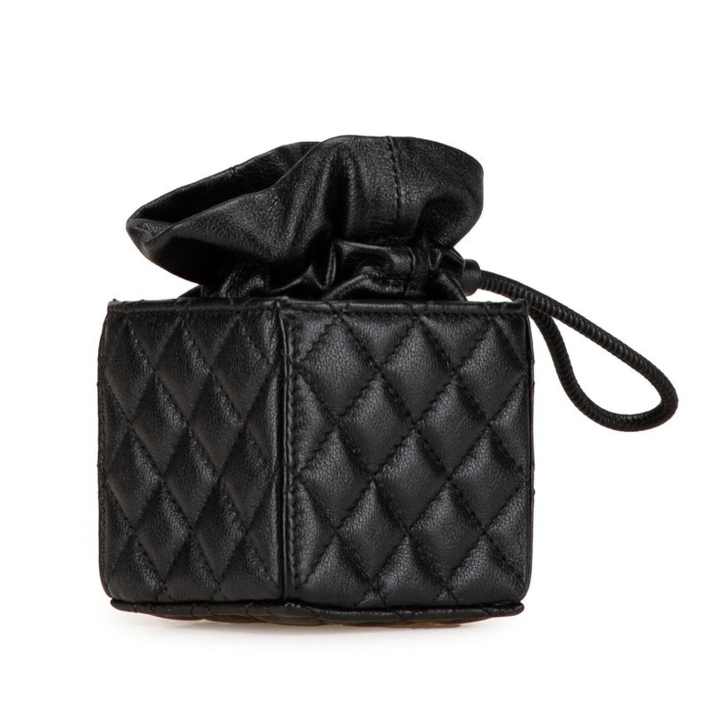 Chanel Black Leather Shoulder Bag ()