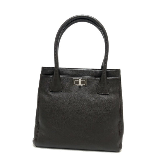 Chanel Brown Leather Tote Bag ()