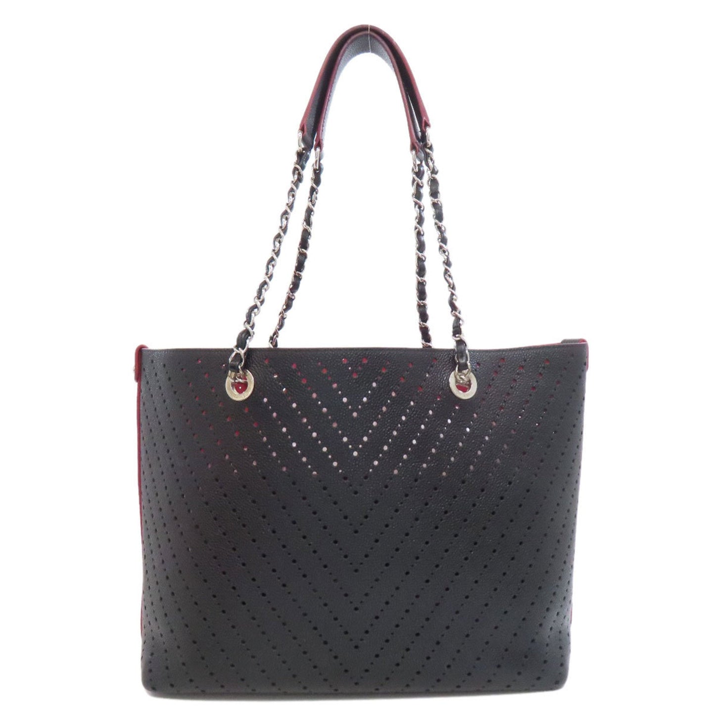 Chanel Black Leather Tote Bag ()