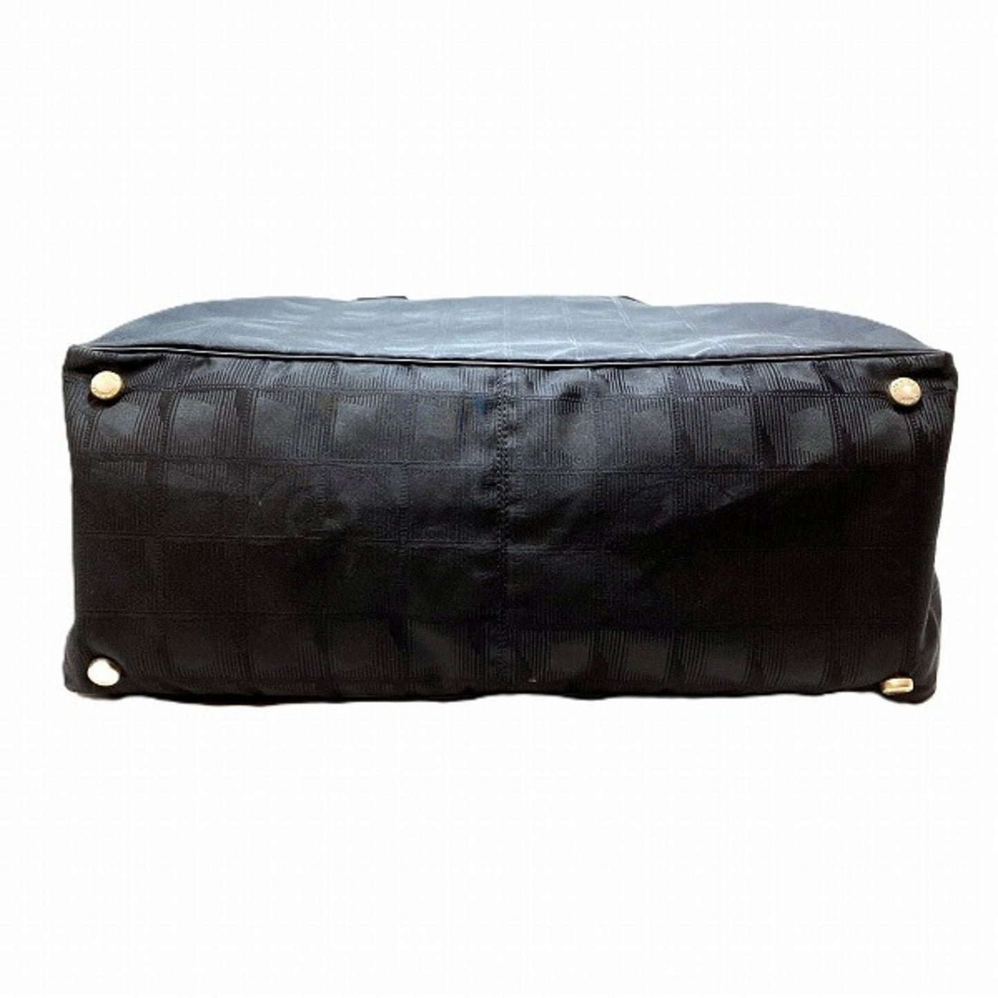 Chanel Black Nylon Shoulder Bag Tote Bag ()