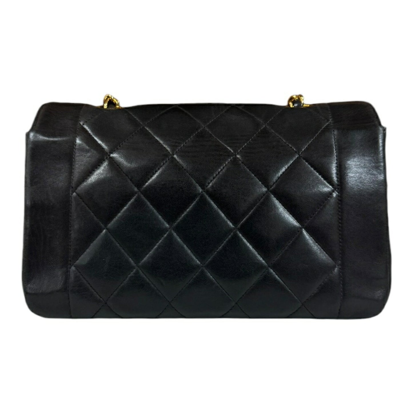 Chanel Black Leather Shoulder Bag ()