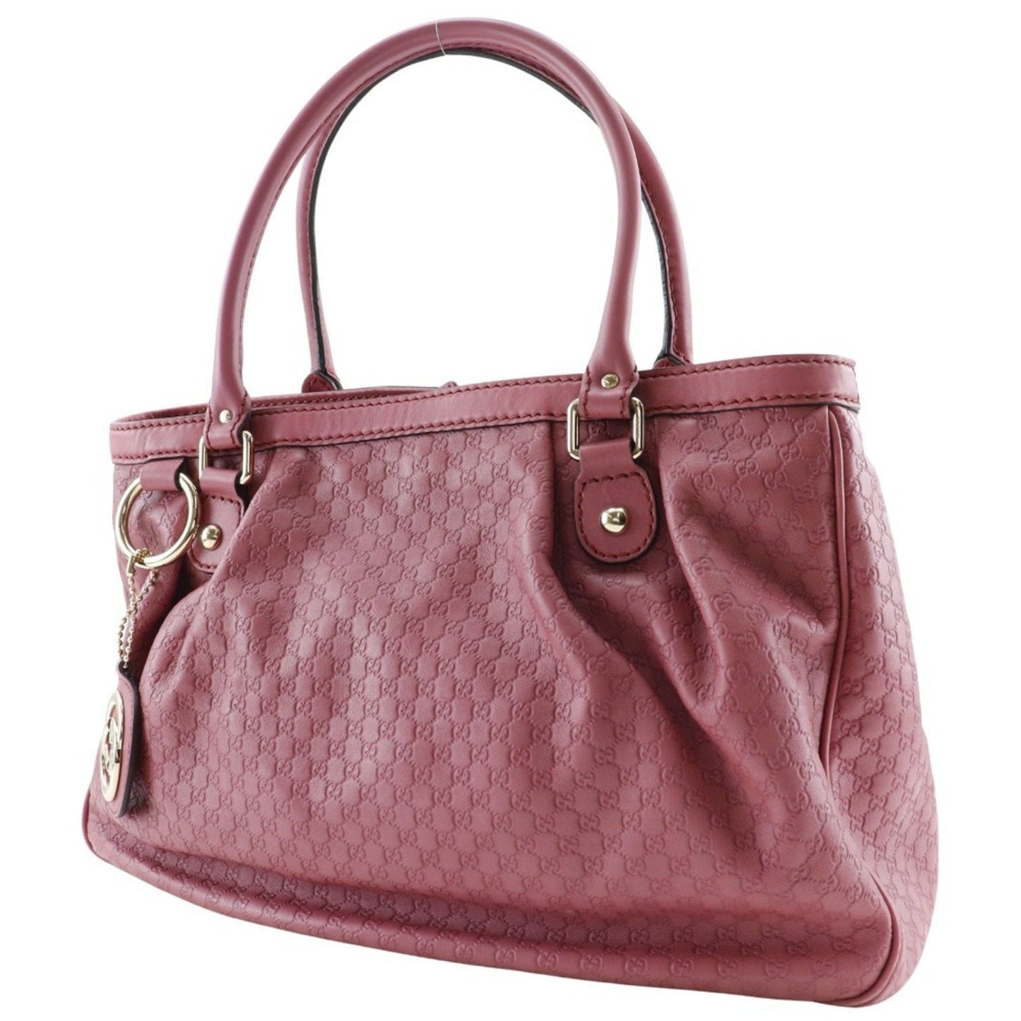 Gucci Sukey Pink Leather Tote Bag ()