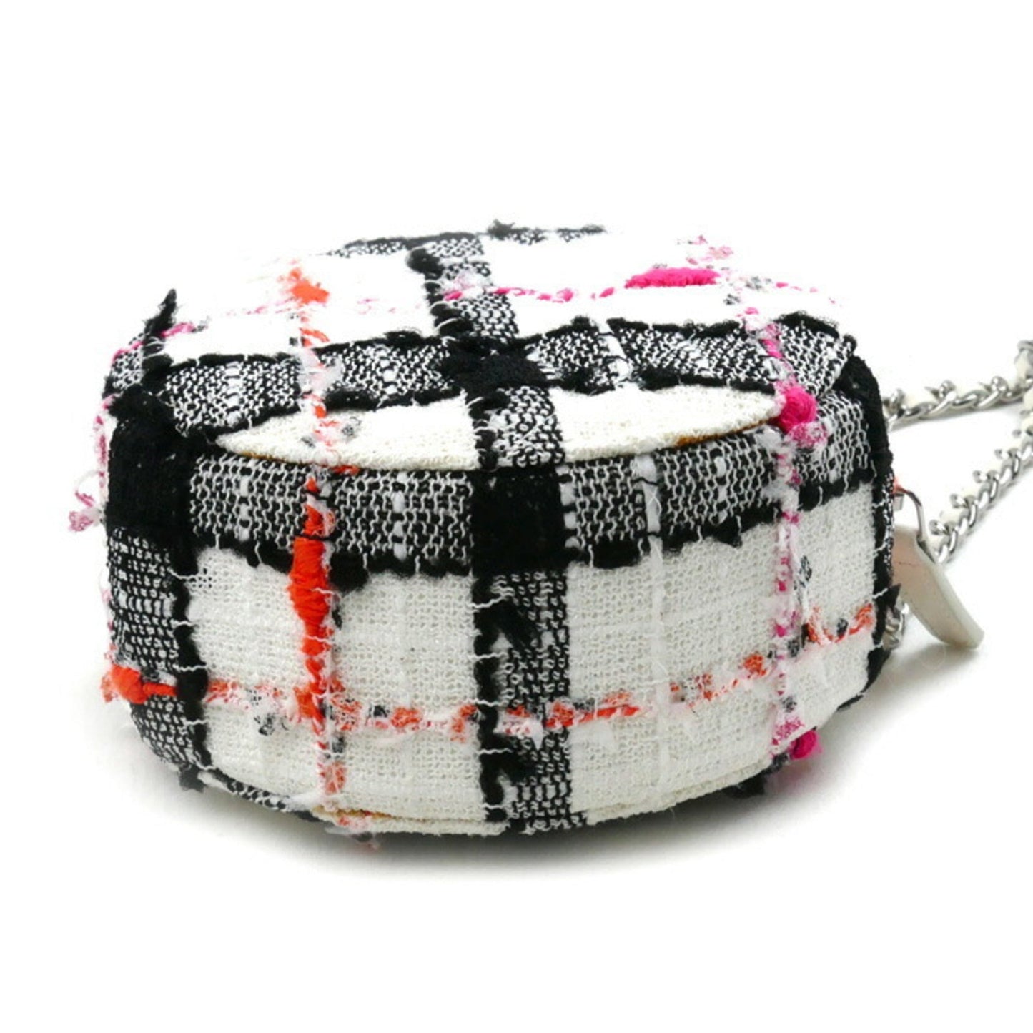 Chanel White Tweed Shoulder Bag ()