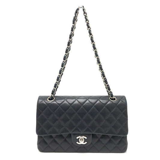 Chanel Black Leather Shoulder Bag ()