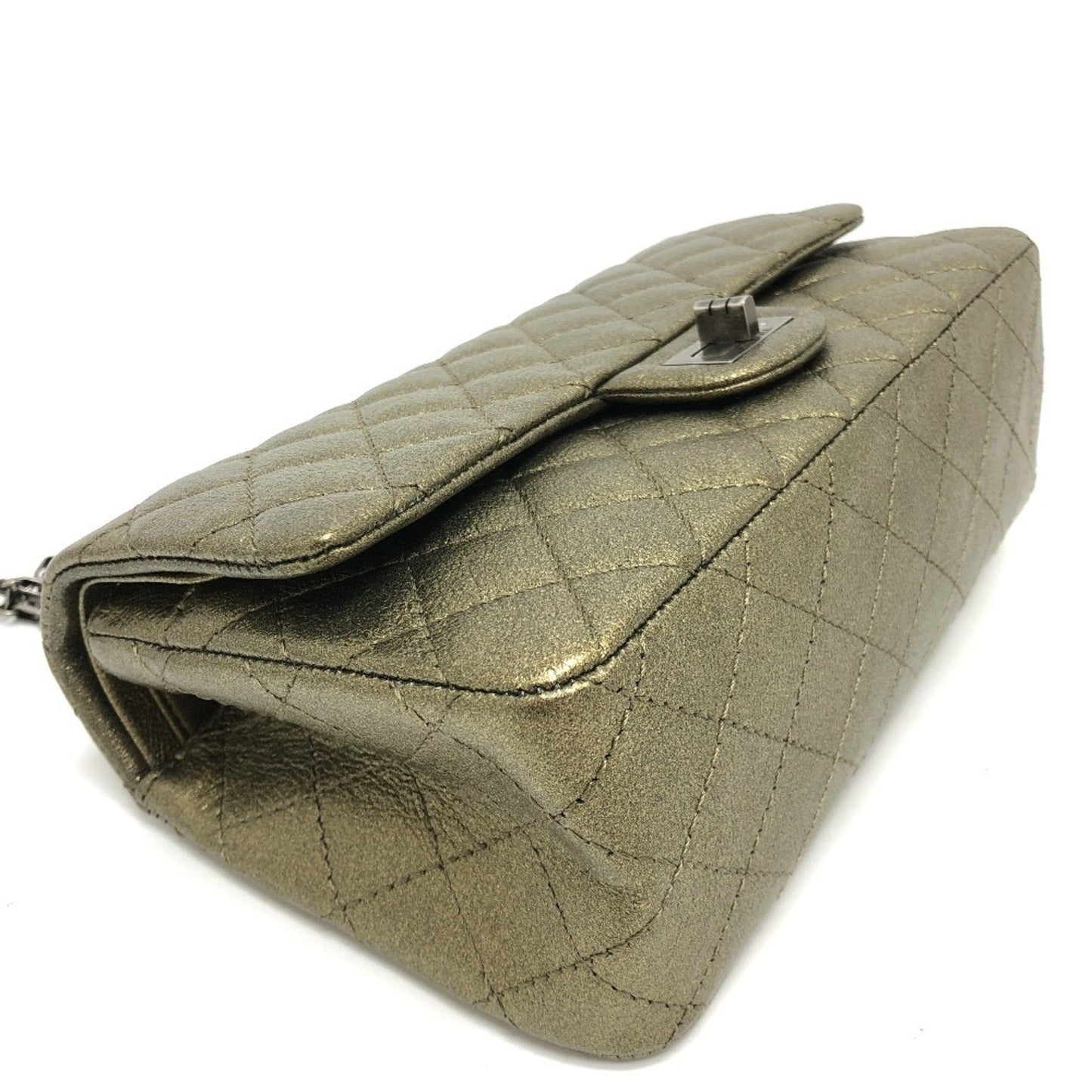 Chanel Bronze Leather Shoulder Bag ()