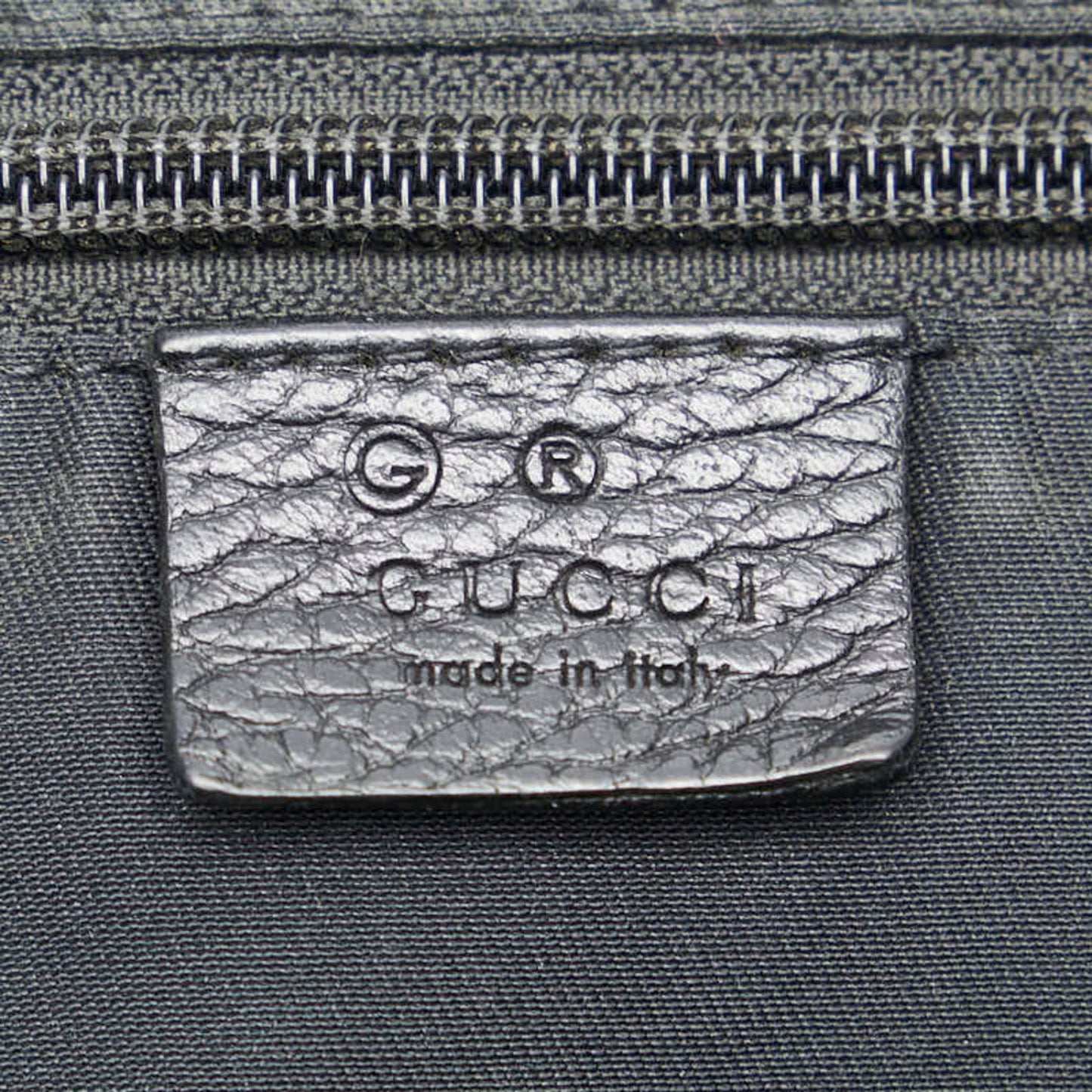 Gucci Black Nylon Leather Shoulder Bag ()