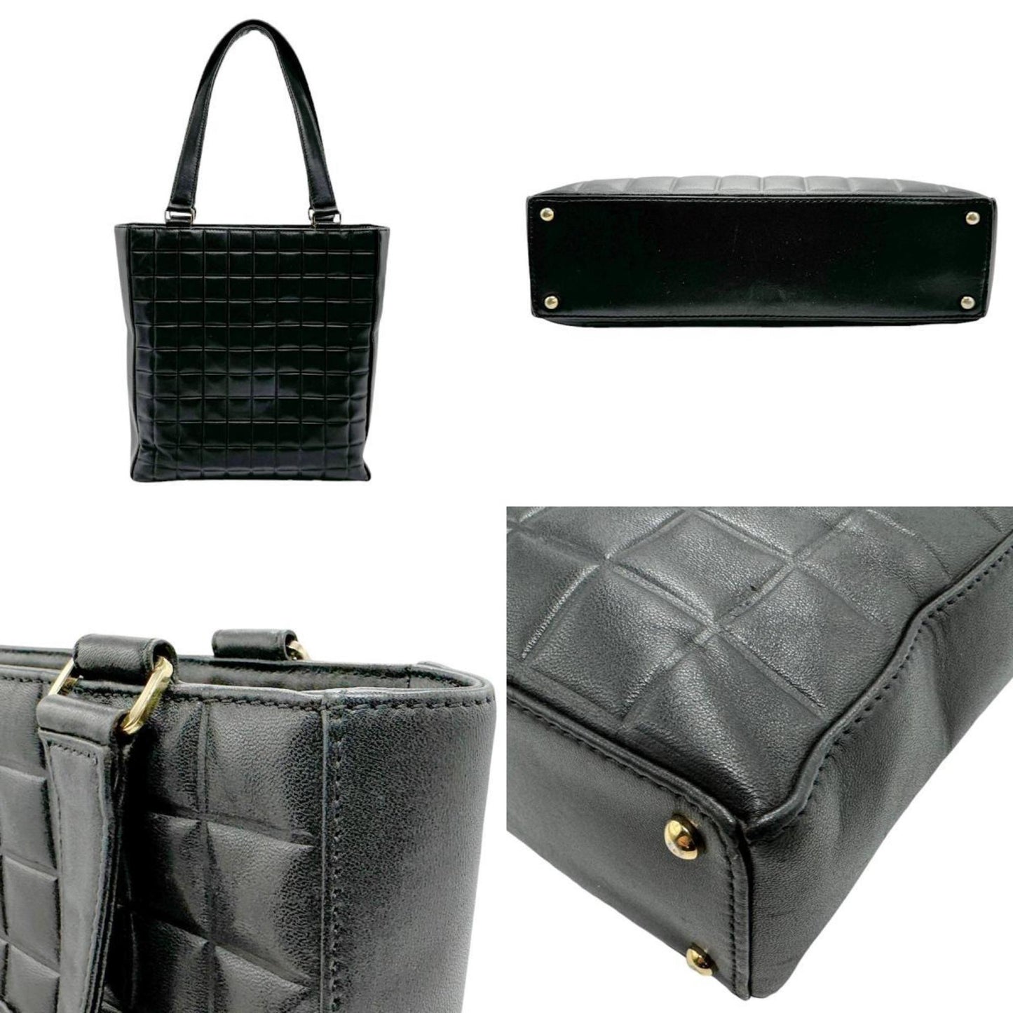 Chanel Black Leather Handbag ()