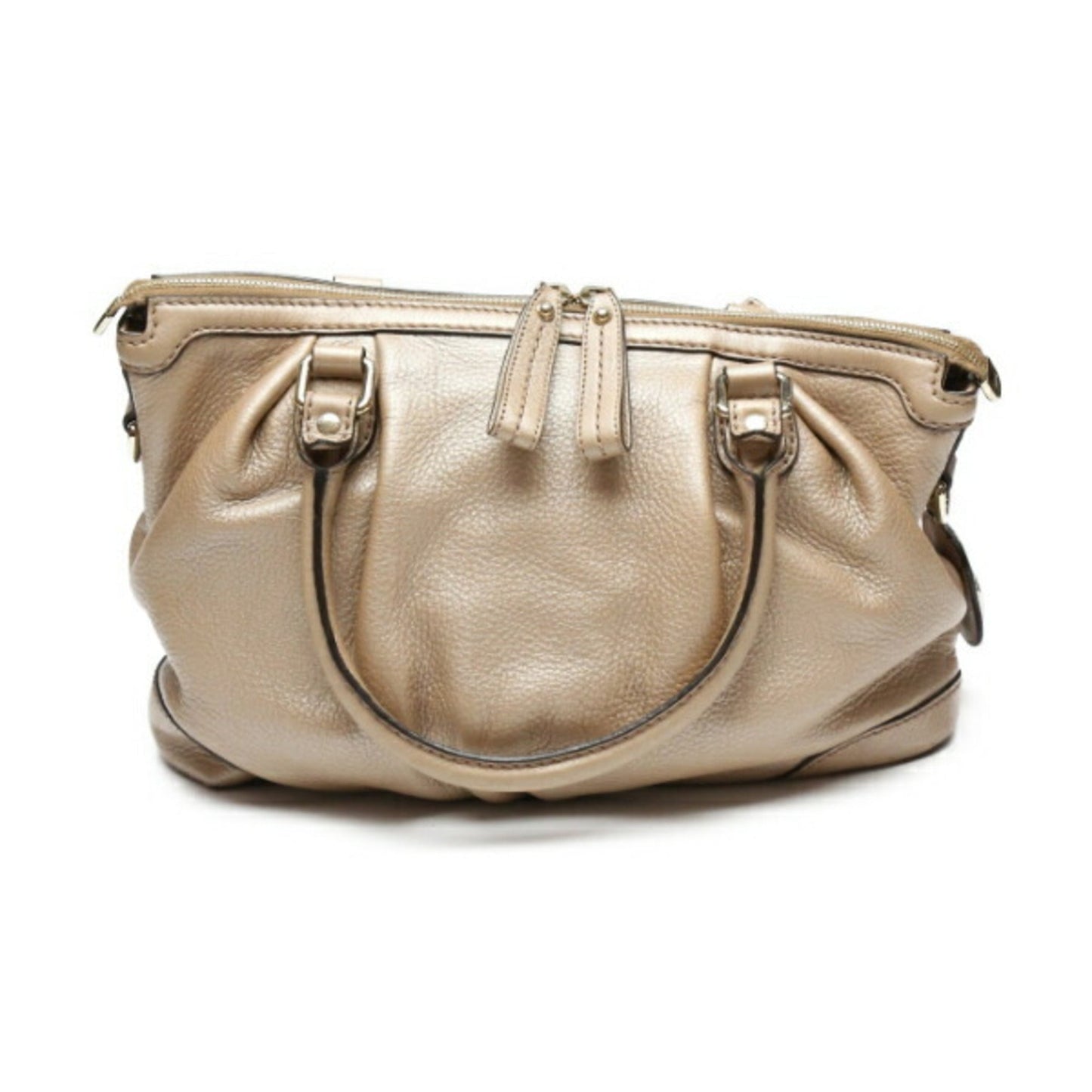 Gucci Smoke Pink Leather Handbag ()