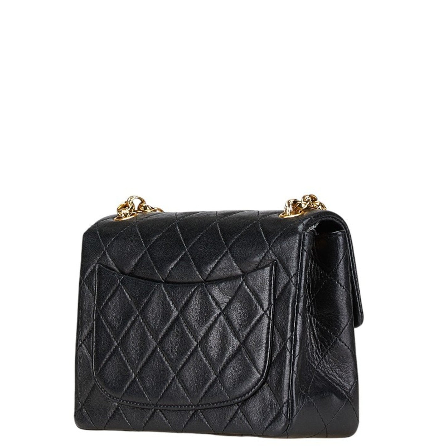 Chanel Black Leather Shoulder Bag ()