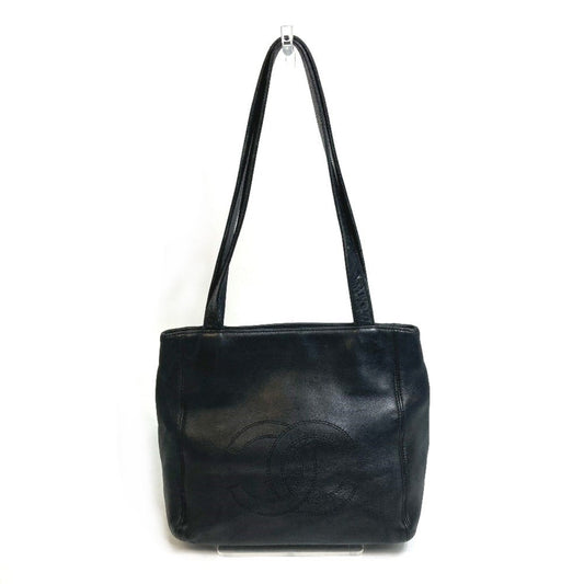 Chanel Black Leather Tote Bag ()