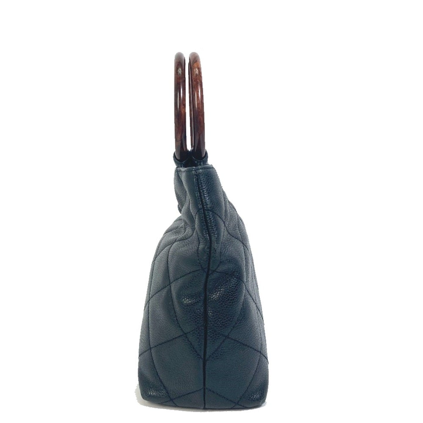 Chanel Black Leather Handbag ()