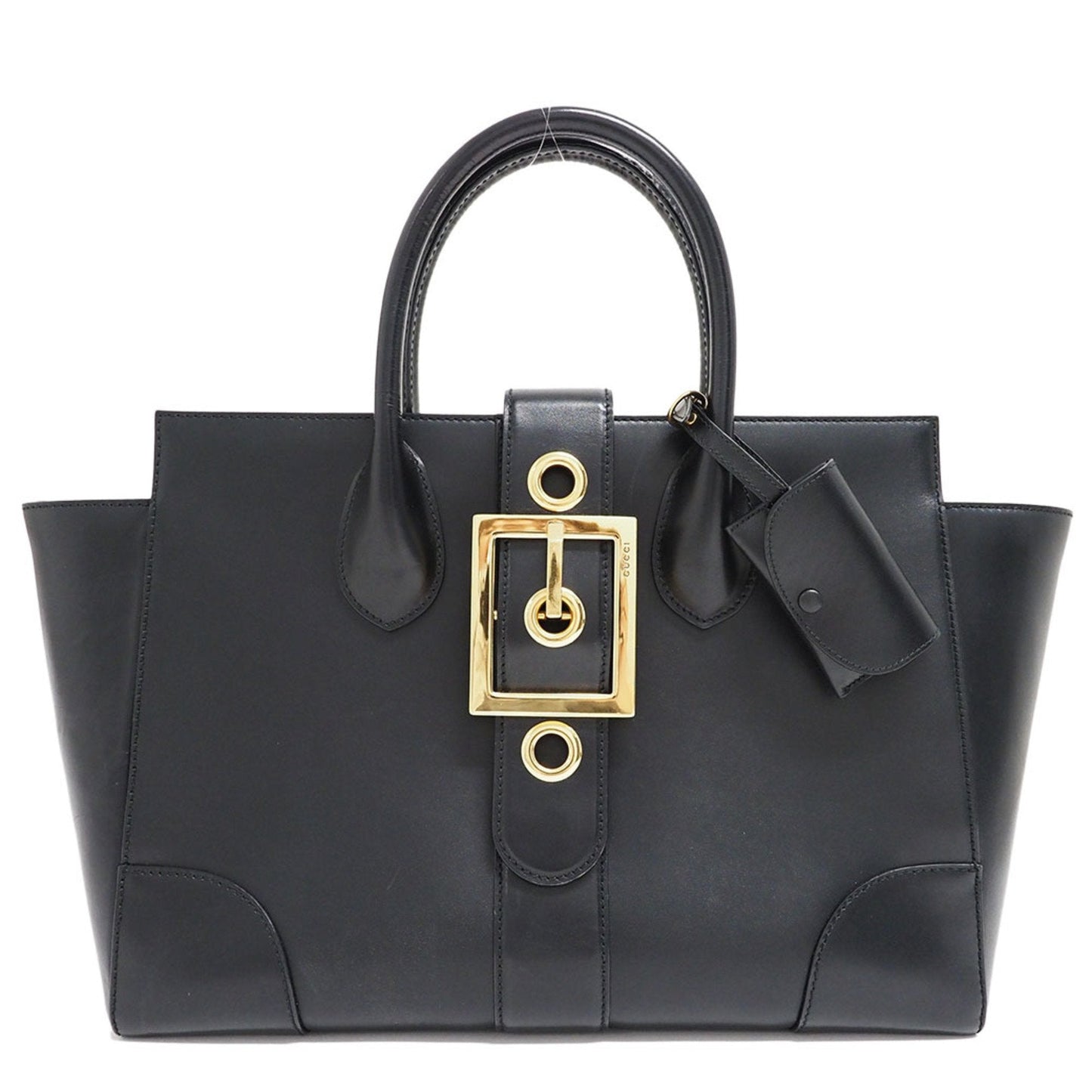 Gucci Black Leather Handbag ()