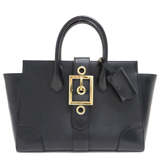 Gucci Black Leather Handbag ()