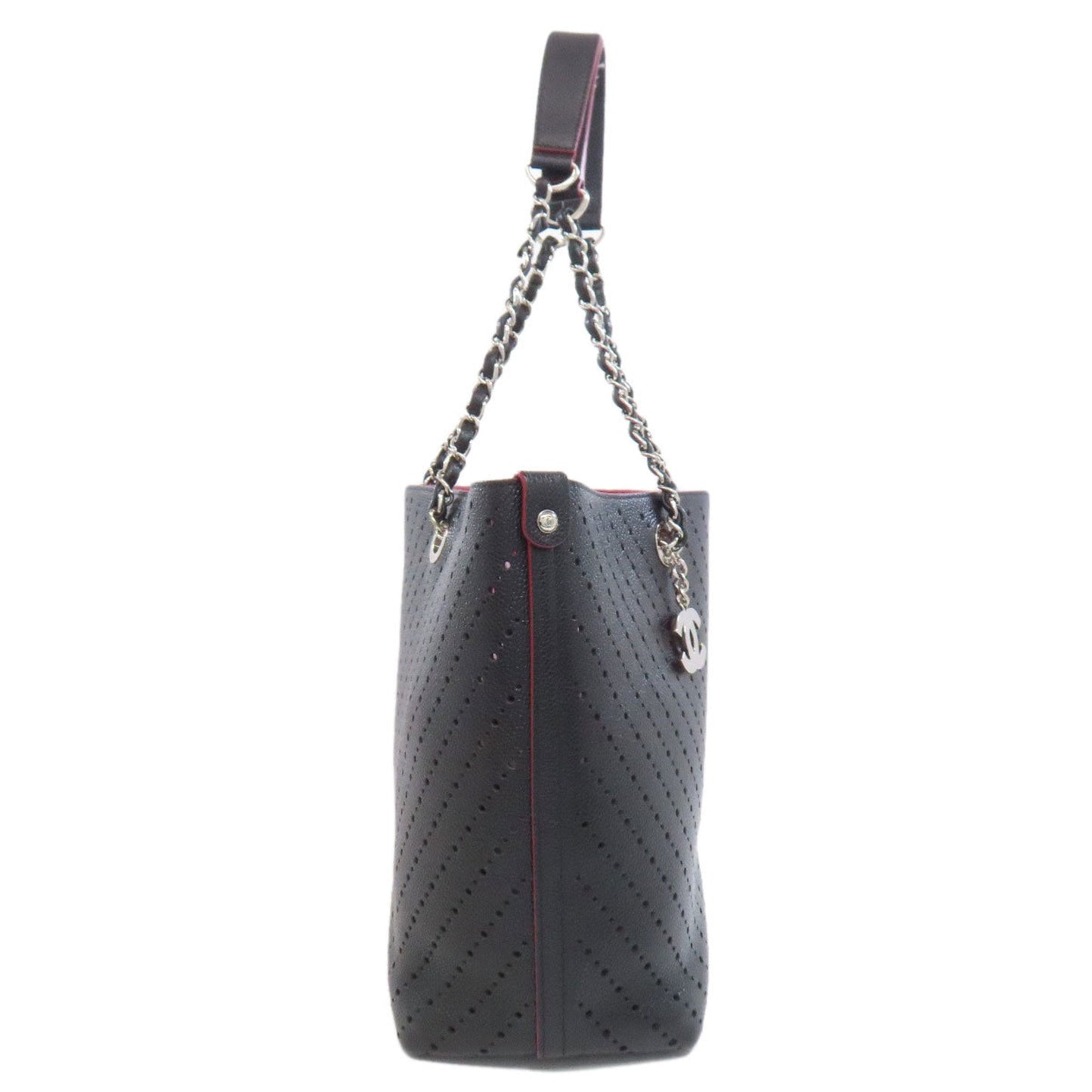 Chanel Black Leather Tote Bag ()