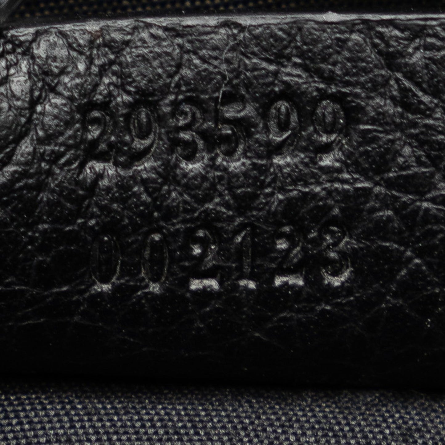 Gucci Black Nylon Leather Handbag Tote Bag ()