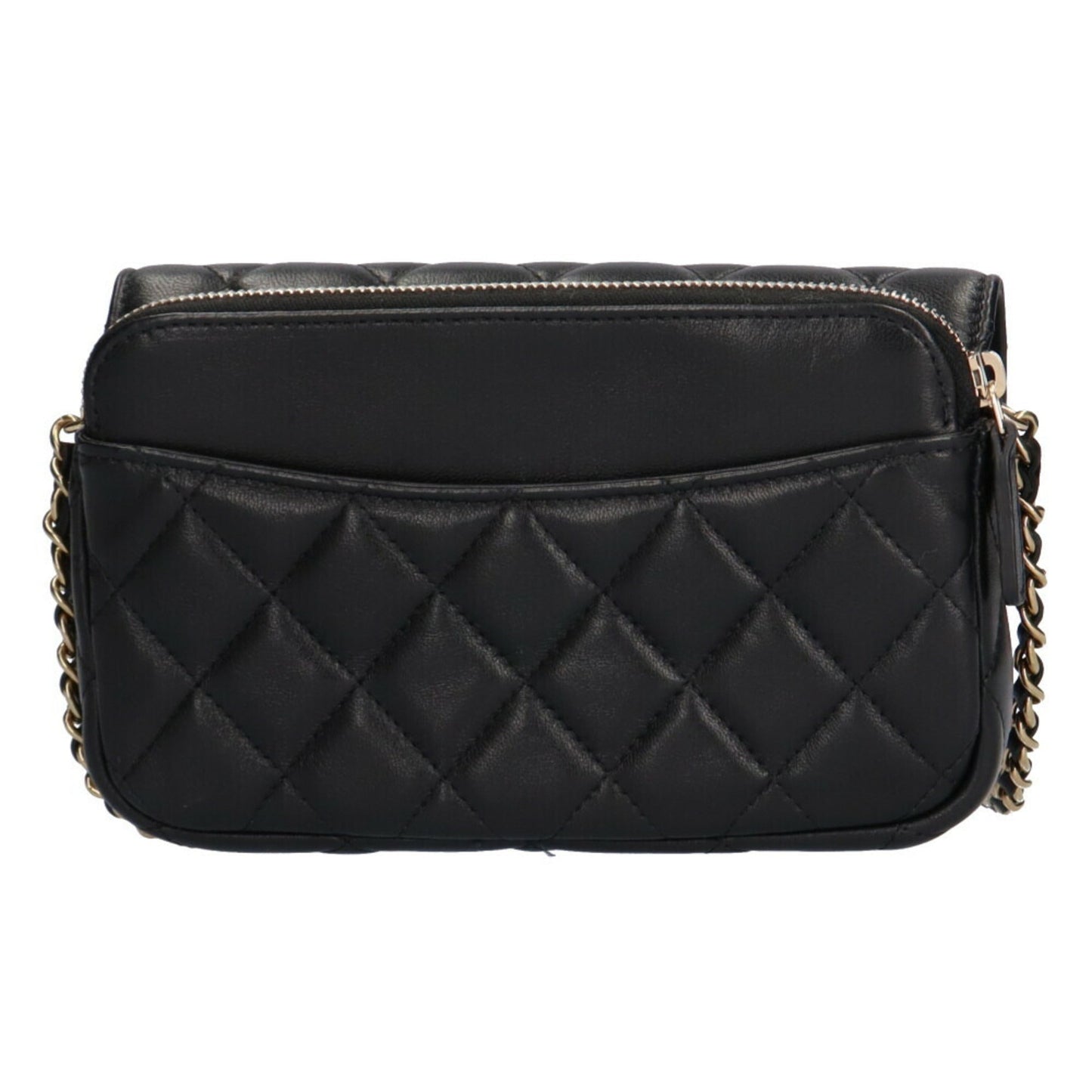 Chanel Black Leather Shoulder Bag ()