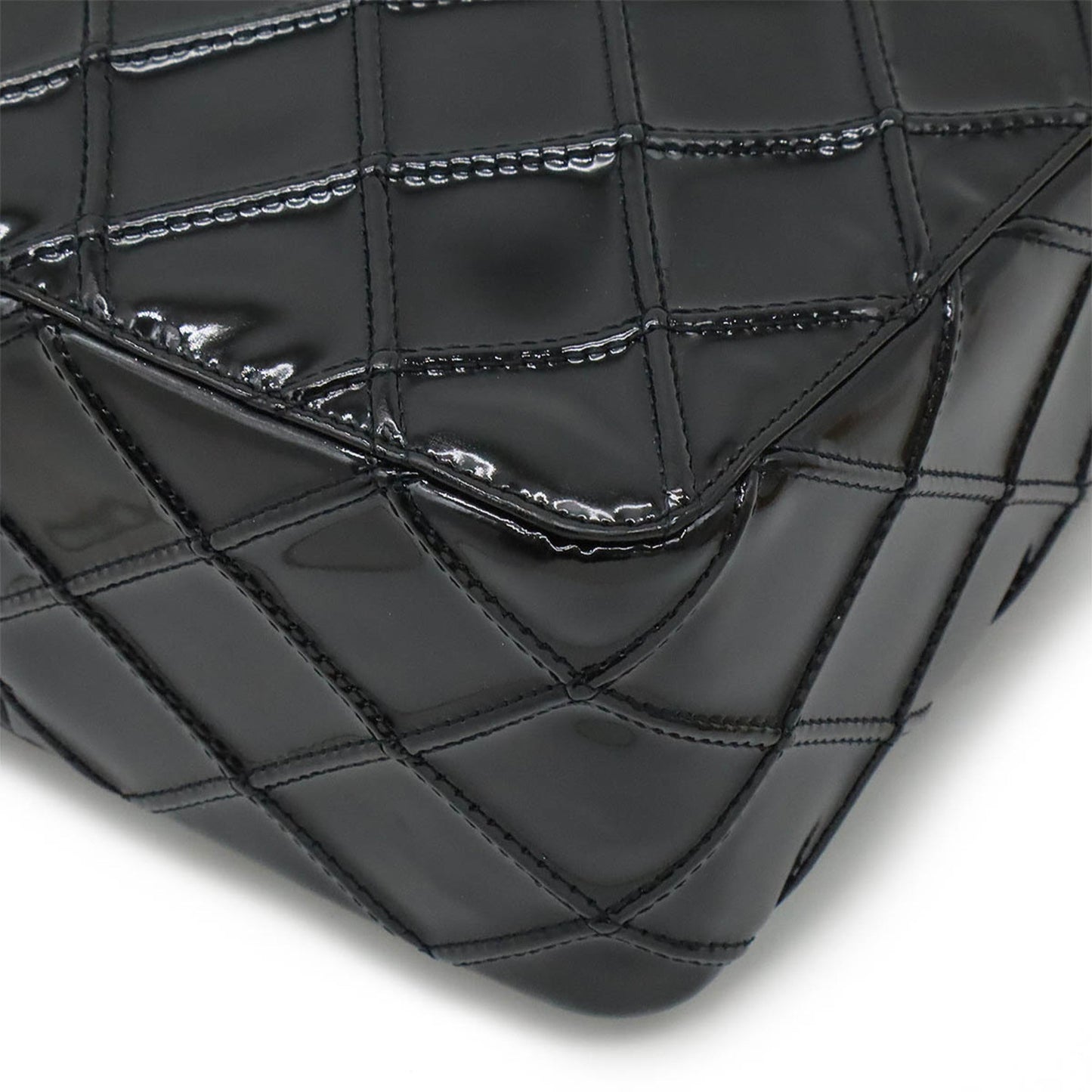 Chanel Black Leather Shoulder Bag ()