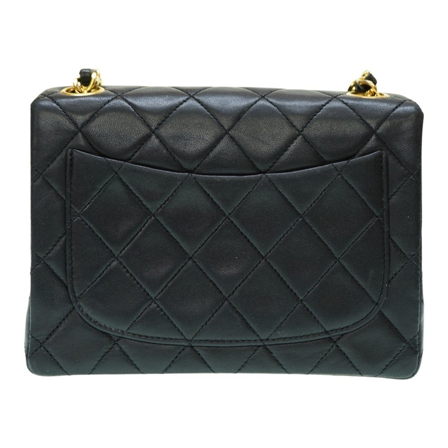 Chanel Black Leather Shoulder Bag ()