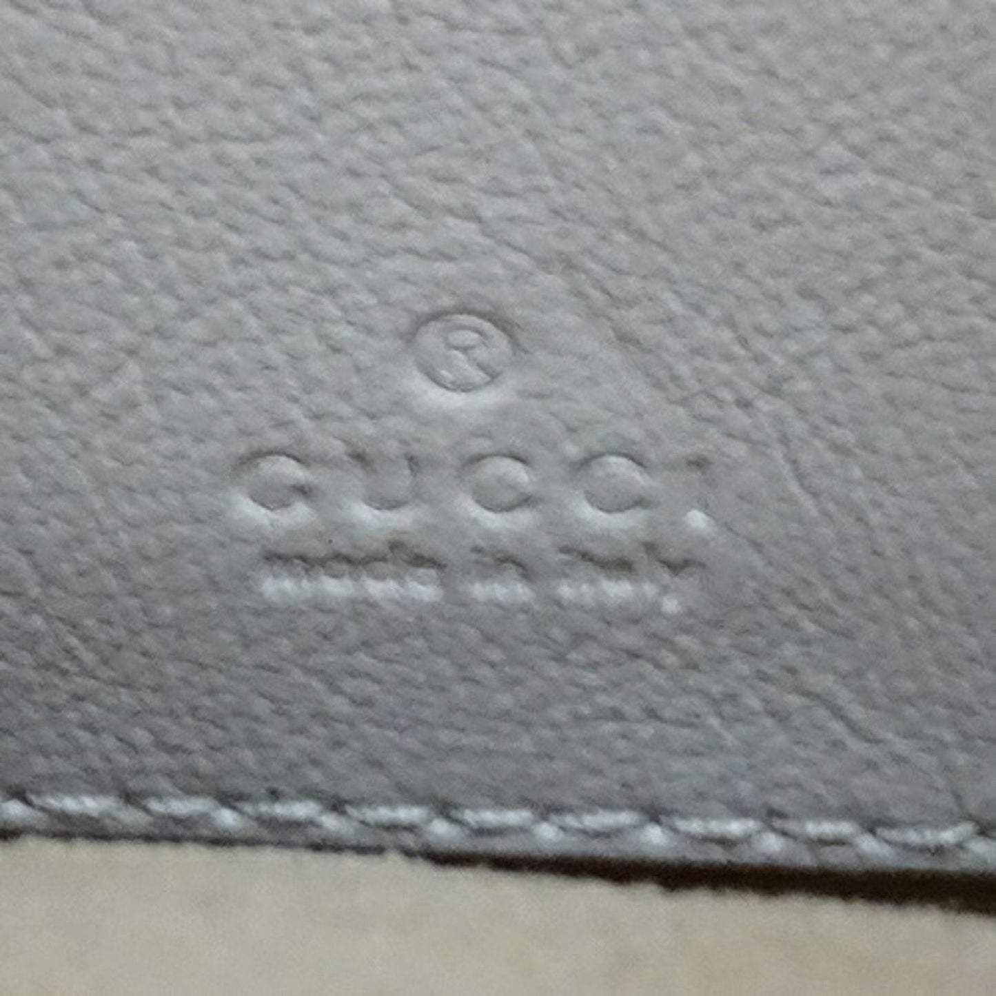 Gucci Gg Marmont White Leather Shoulder Bag ()