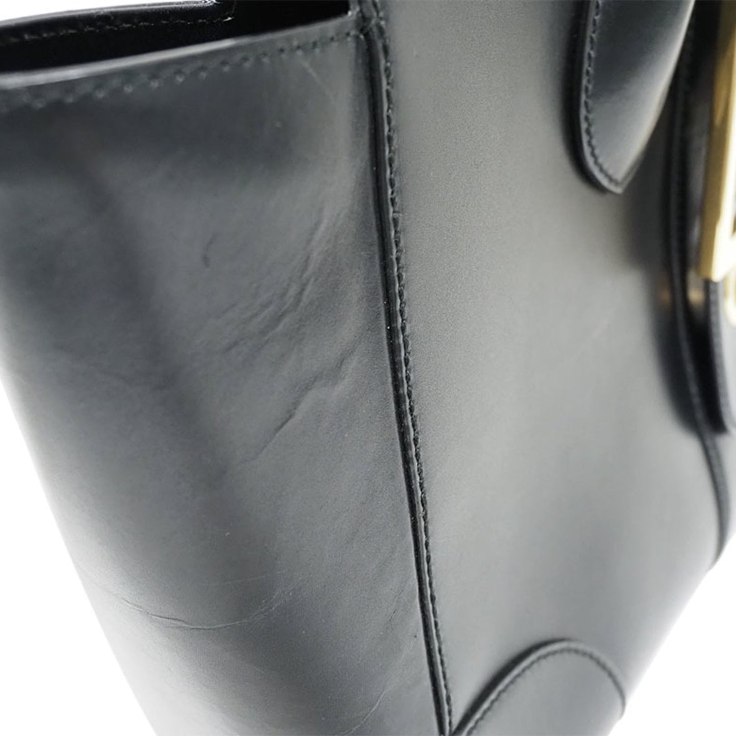 Gucci Black Leather Handbag ()