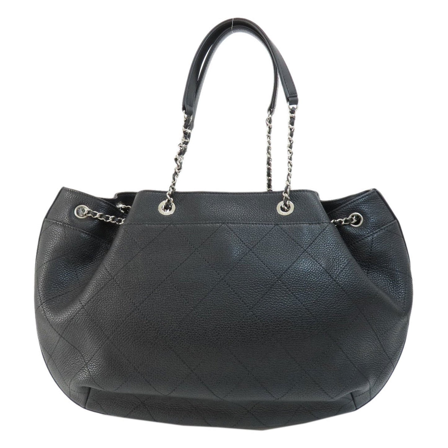 Chanel Black Leather Tote Bag ()