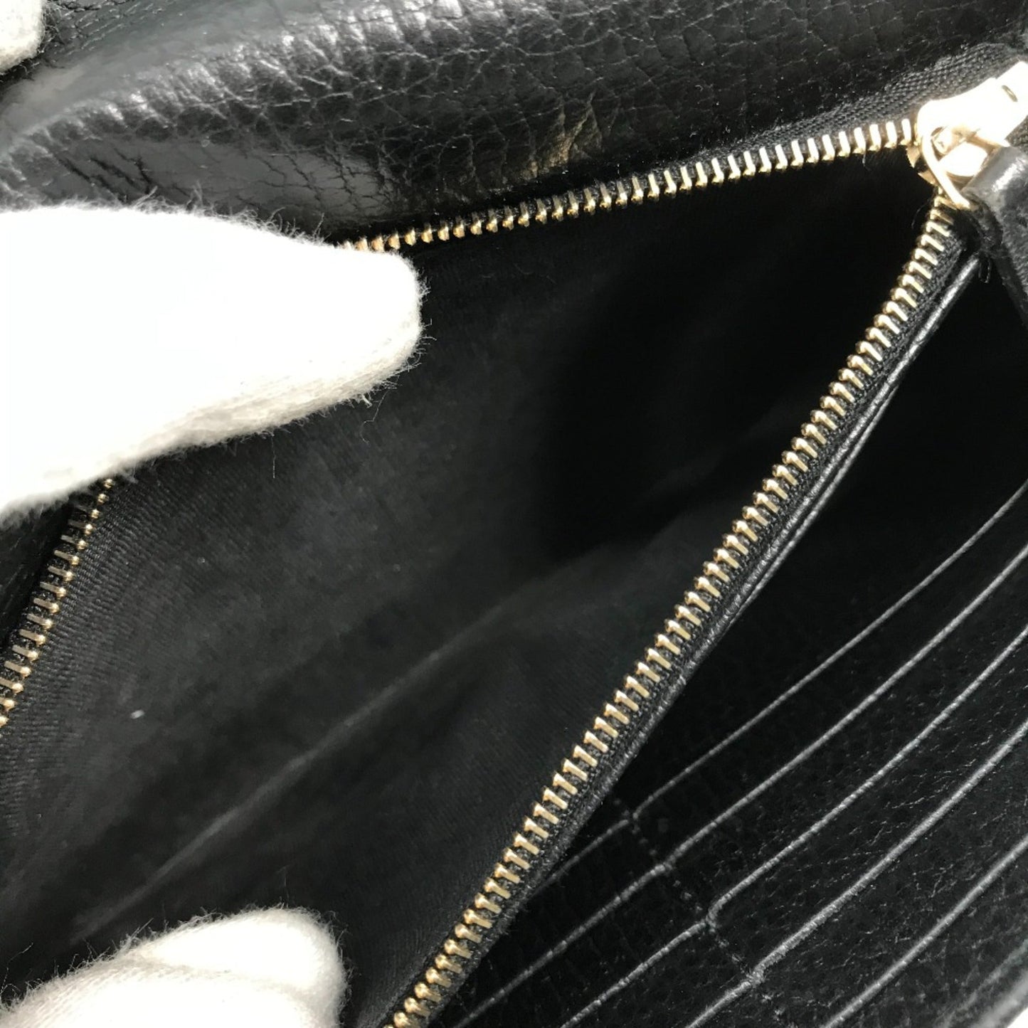 Gucci Black Leather Shoulder Bag ()