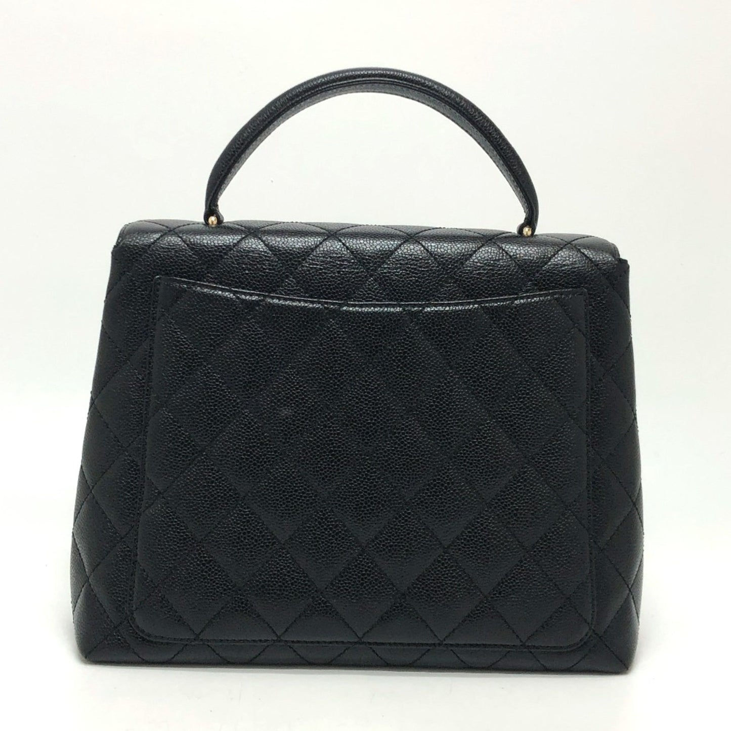 Chanel Black Leather Handbag ()