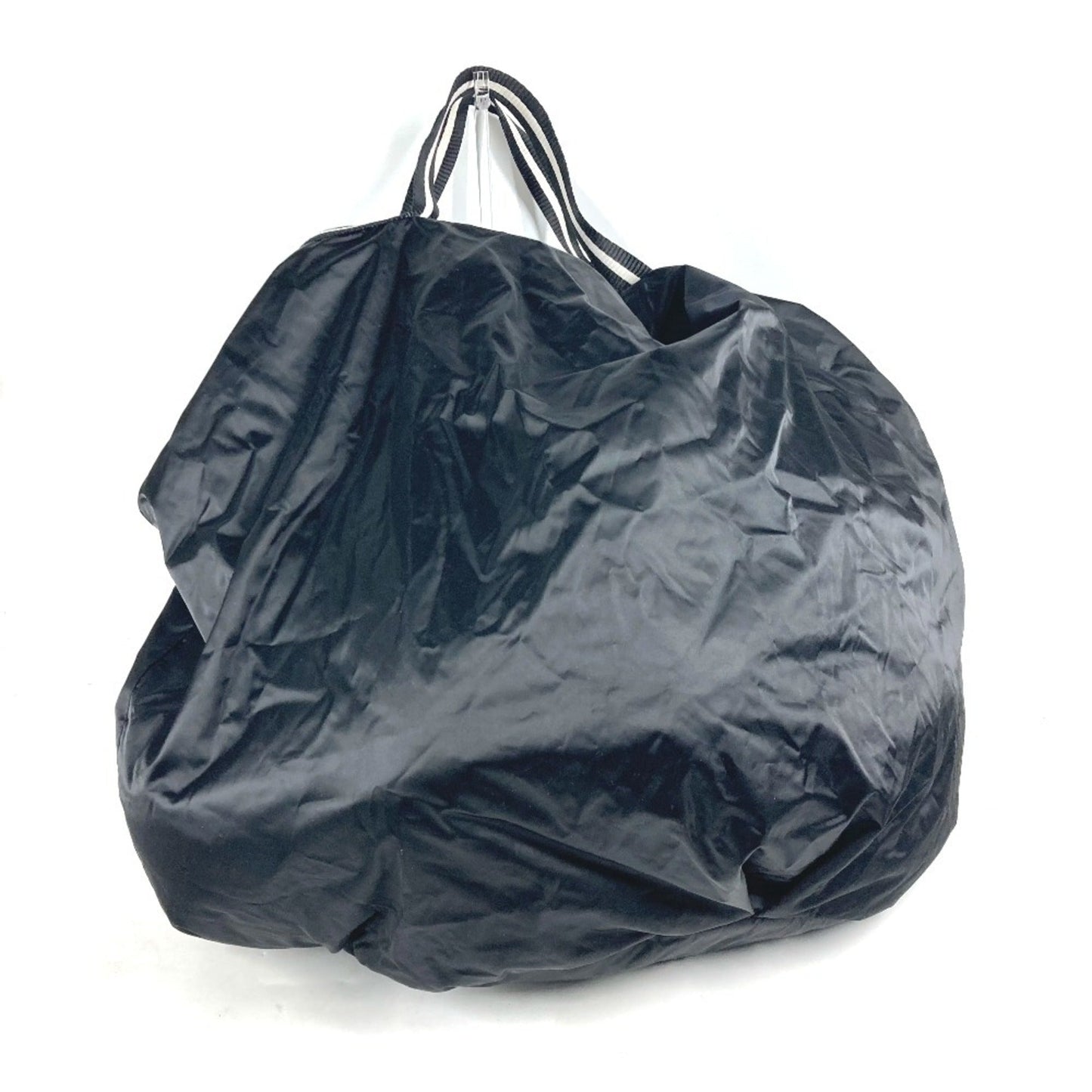 Chanel Black White Nylon Shoulder Bag ()