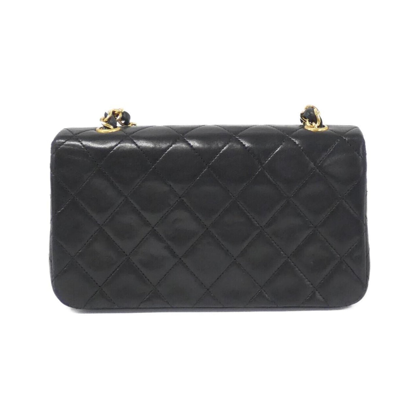 Chanel Black Leather Shoulder Bag ()