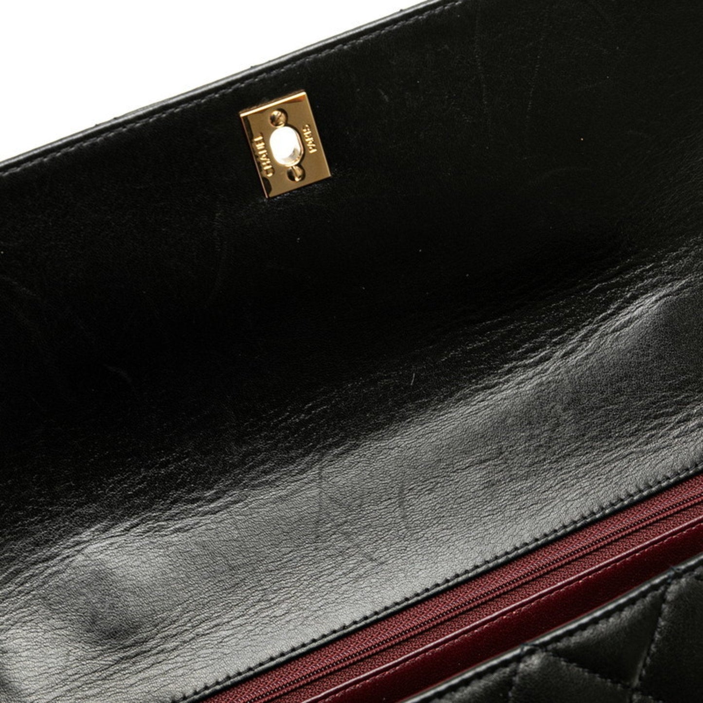 Chanel Black Leather Handbag ()