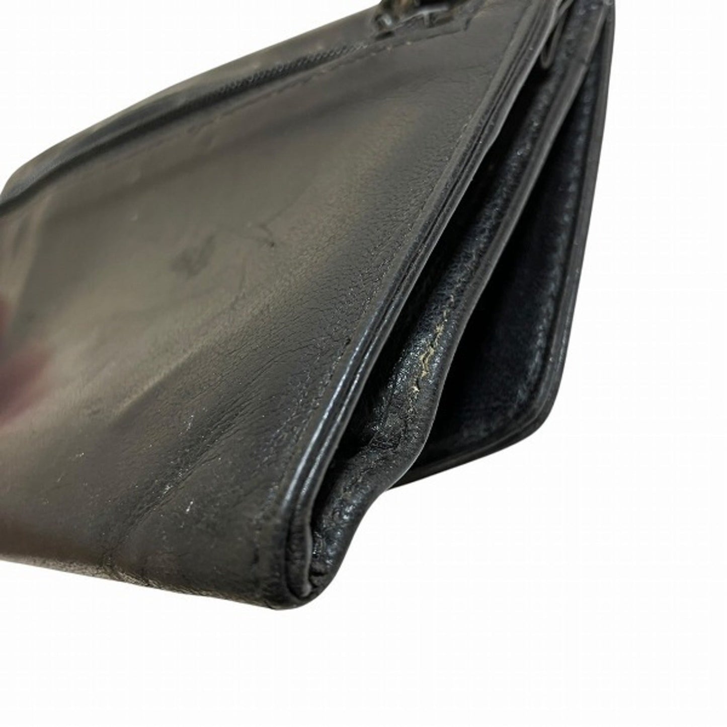 Chanel Black Leather Coin Purse/Coin Case ()