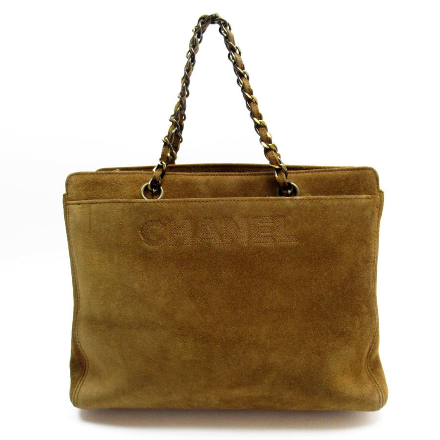 Chanel Brown Suede Handbag ()
